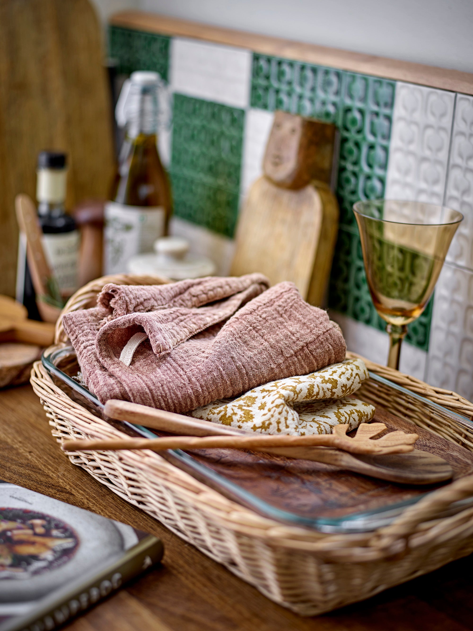 Malucca kitchen towels - set of 2