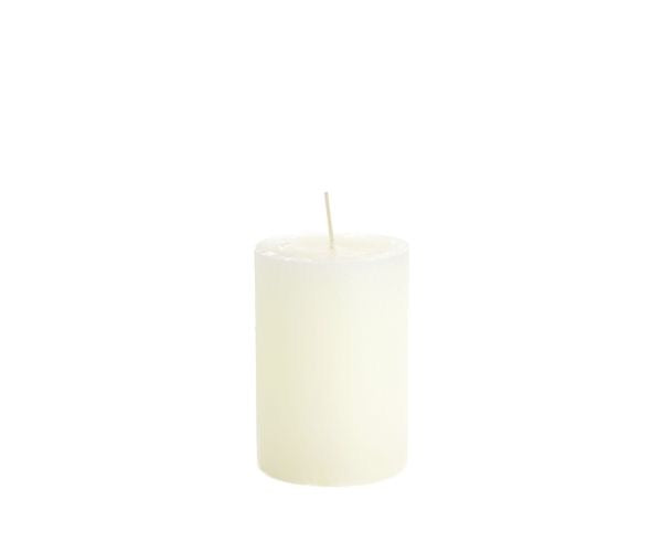 Rustic Candle Off-White