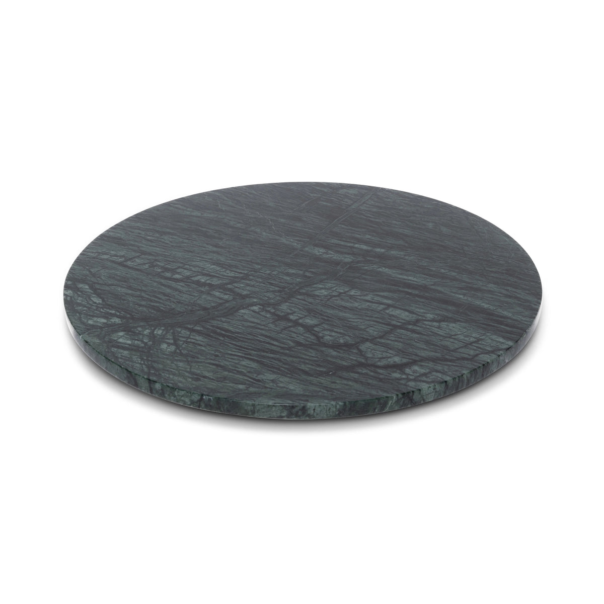Tray green marble