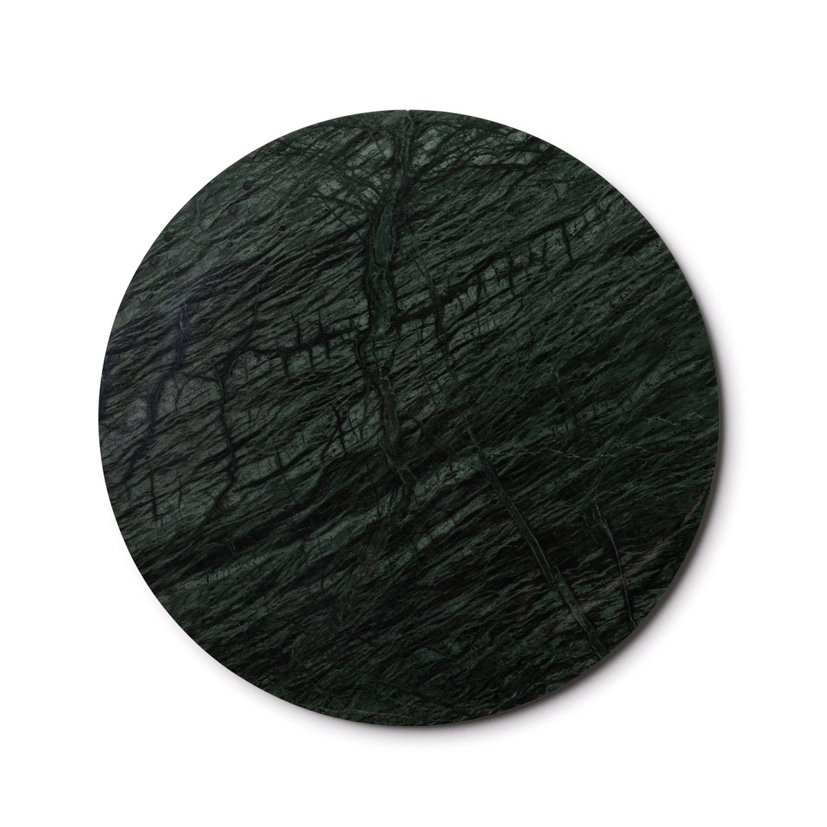 Tray green marble