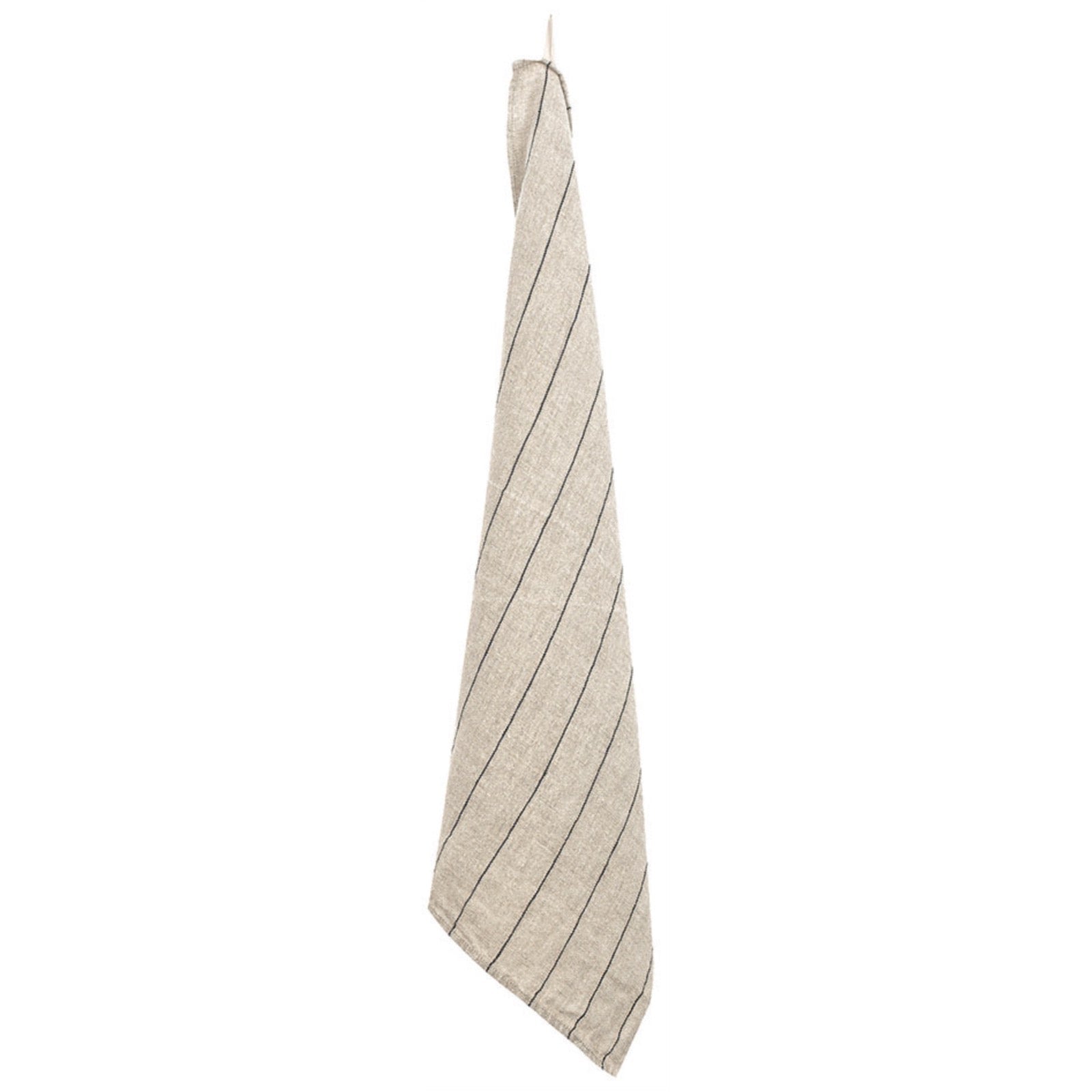 Keukenhanddoek beige gestreept