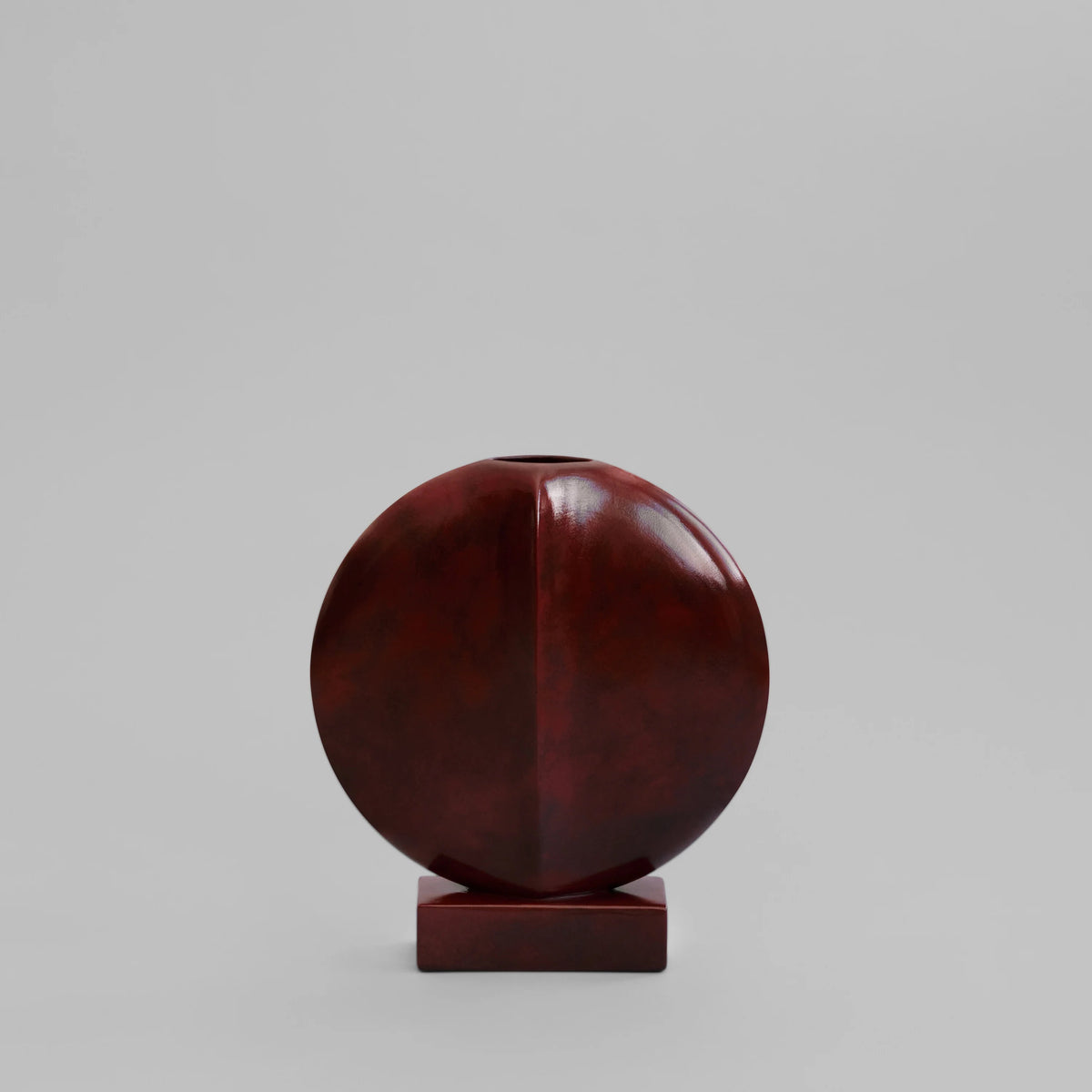 Guggenheim Vase- Mini - burgundy