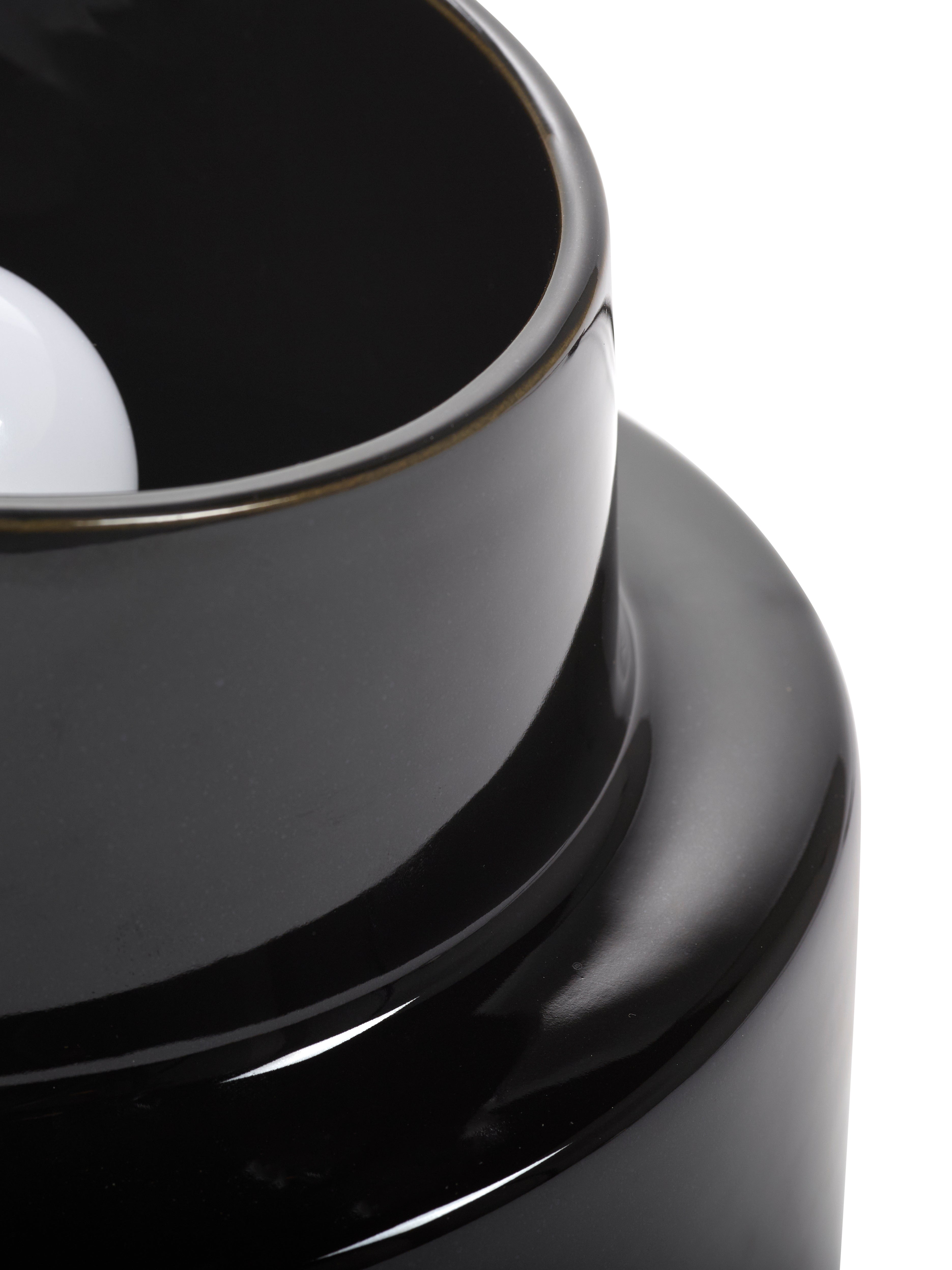 Lampe de table noire Pillar - Coseincorso