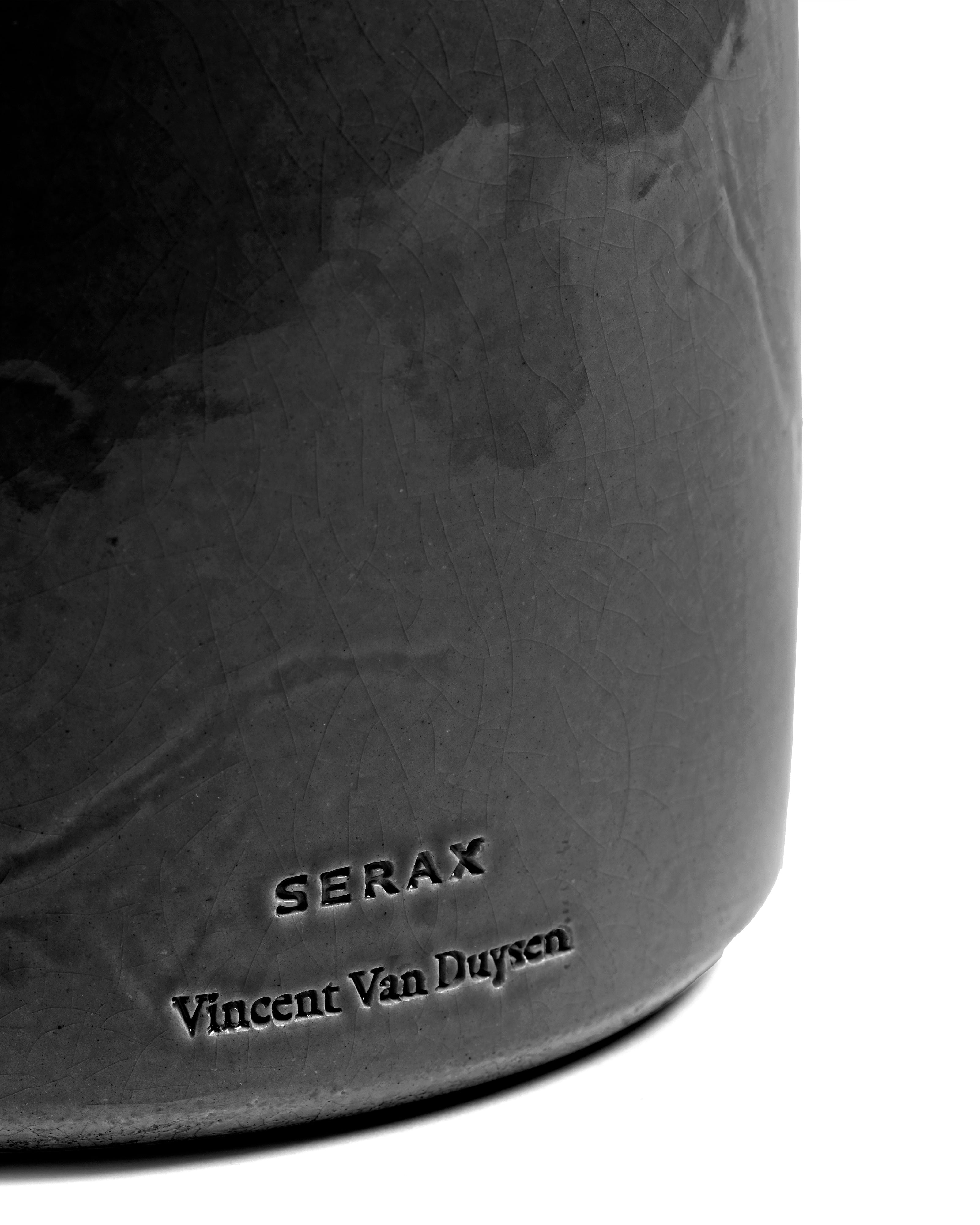 Vase dark grey Vincent Van Duysen