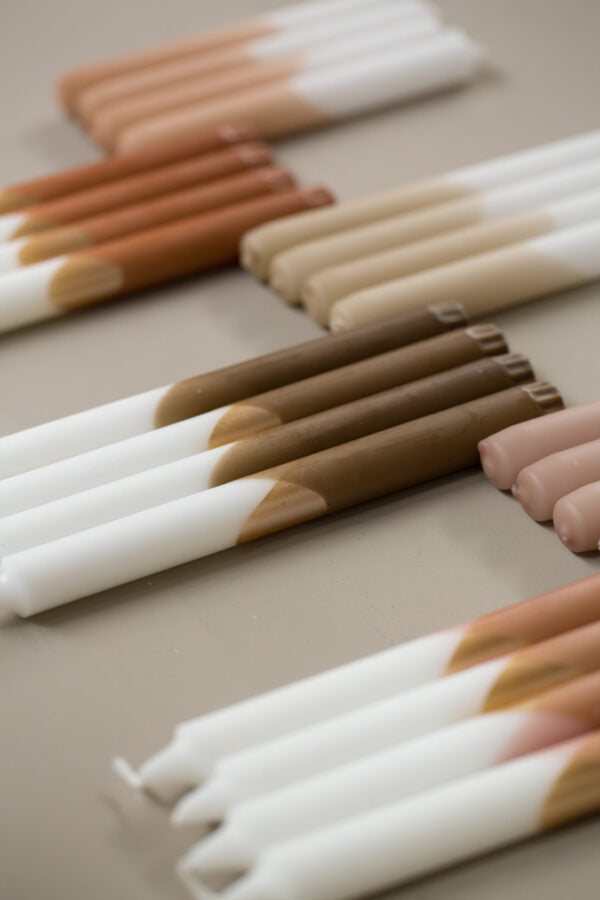 Dinner candle Cross - set of 4