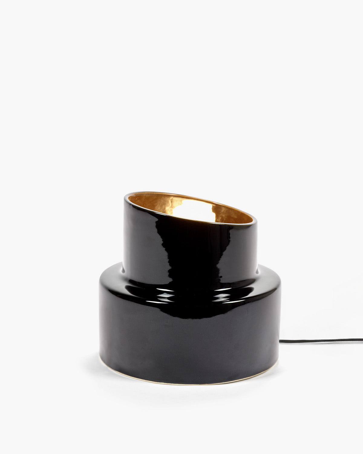 Tafellamp zwart Pillar - Coseincorso