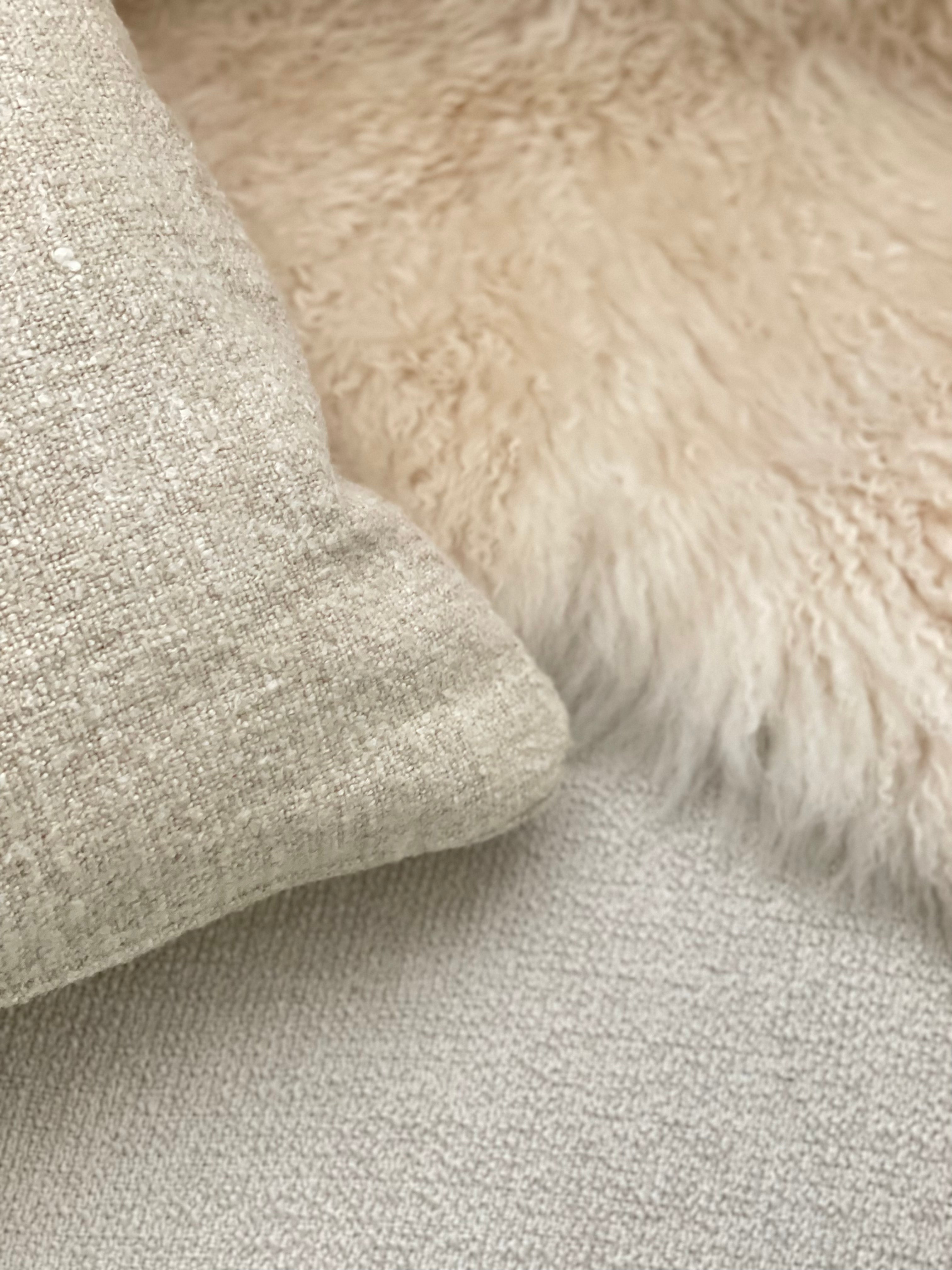 IJslandse schapenvacht - Wit curly 1 - XL