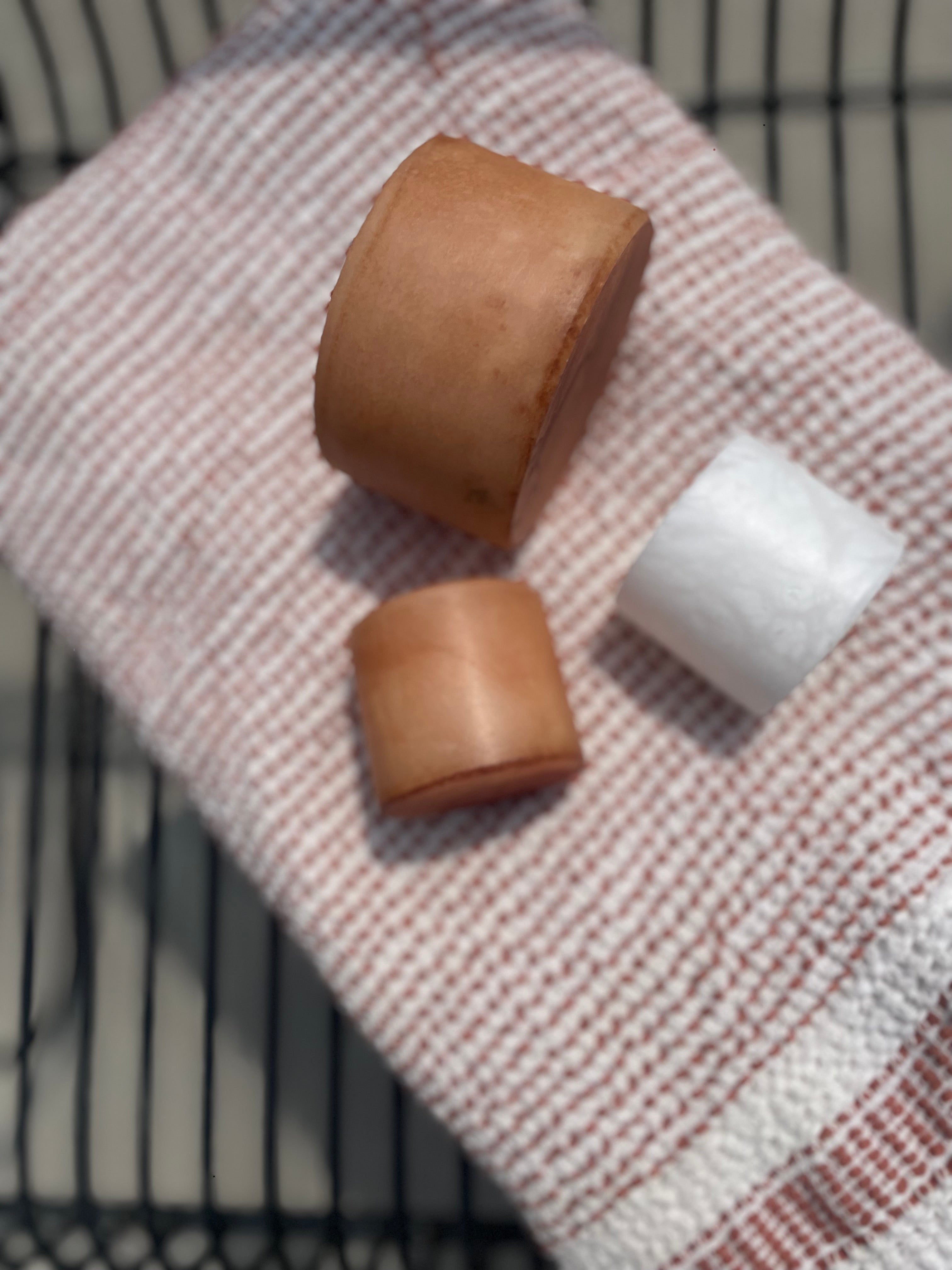 Kaarshouder albaster terracotta S laag