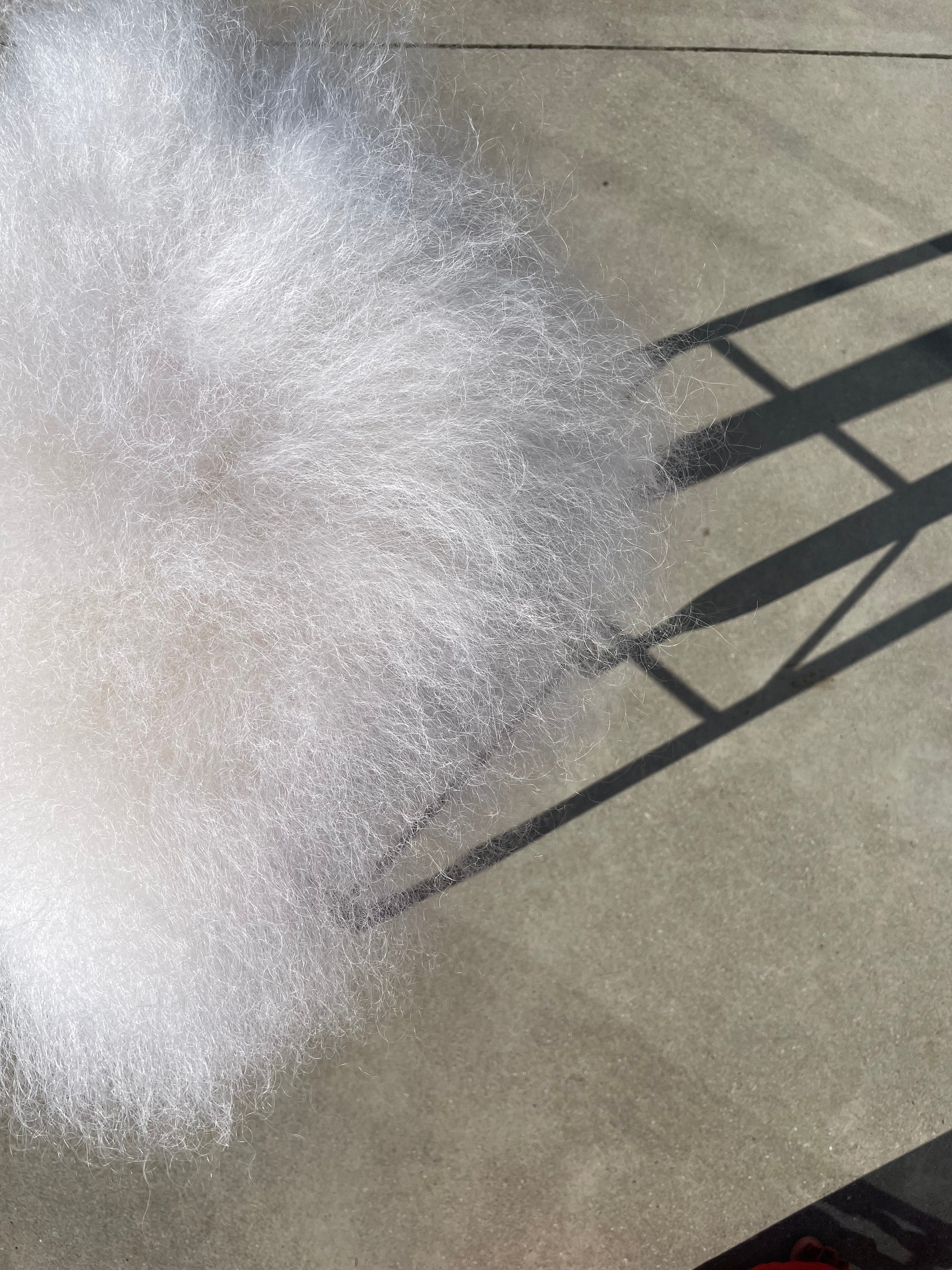 Chairpad IJslandse schapenvacht - Wit