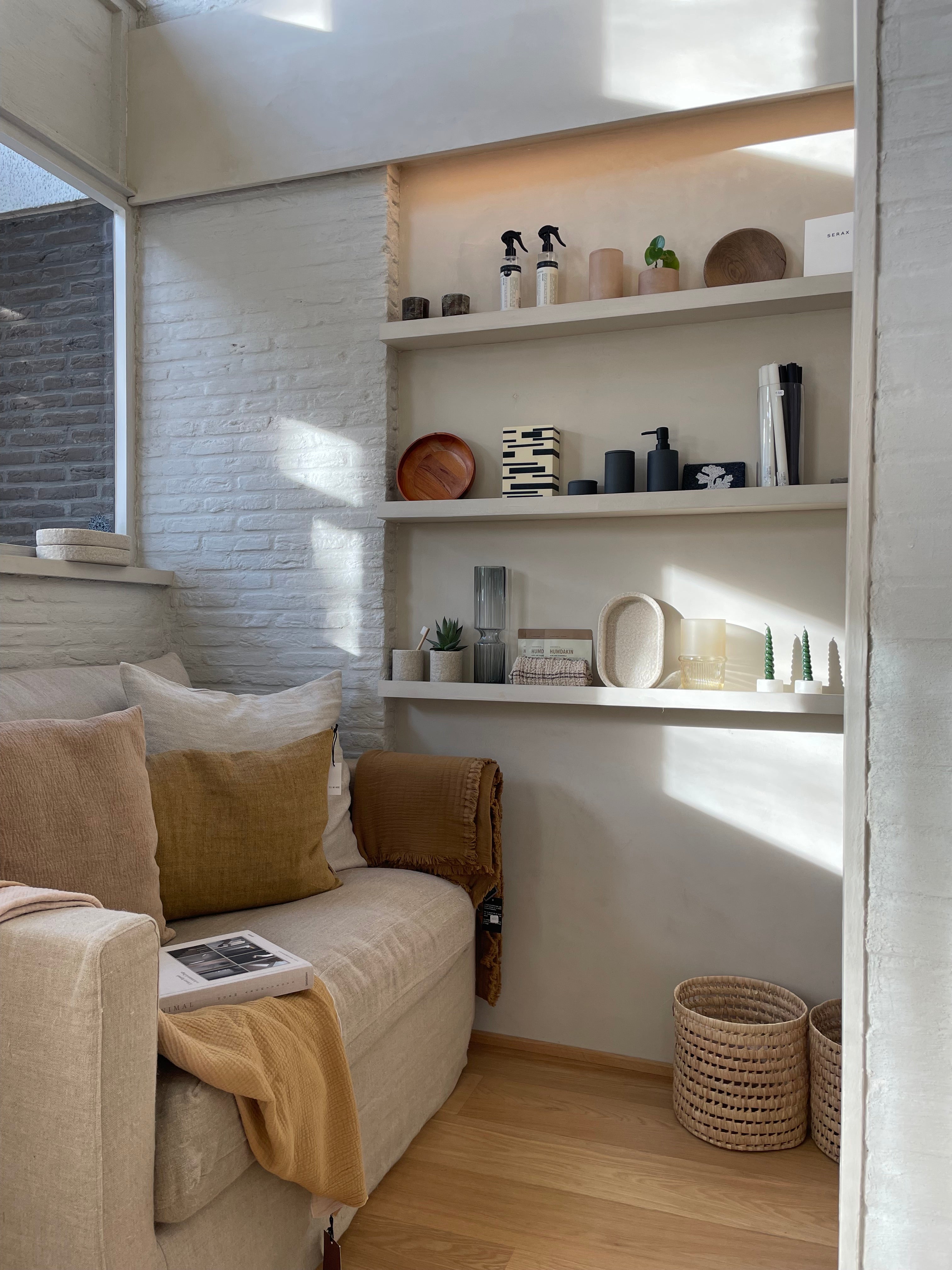 Pillow Margaux Linen pampas