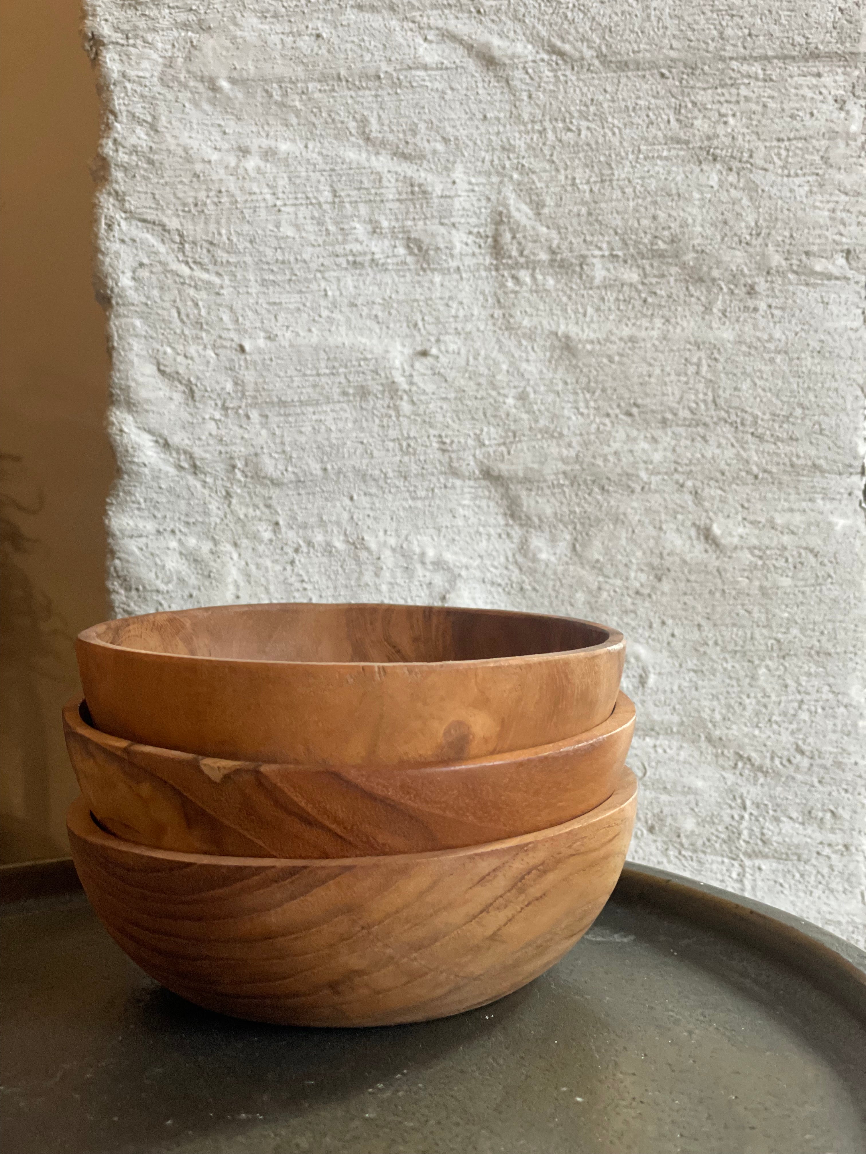 Bol en bois d'acacia M