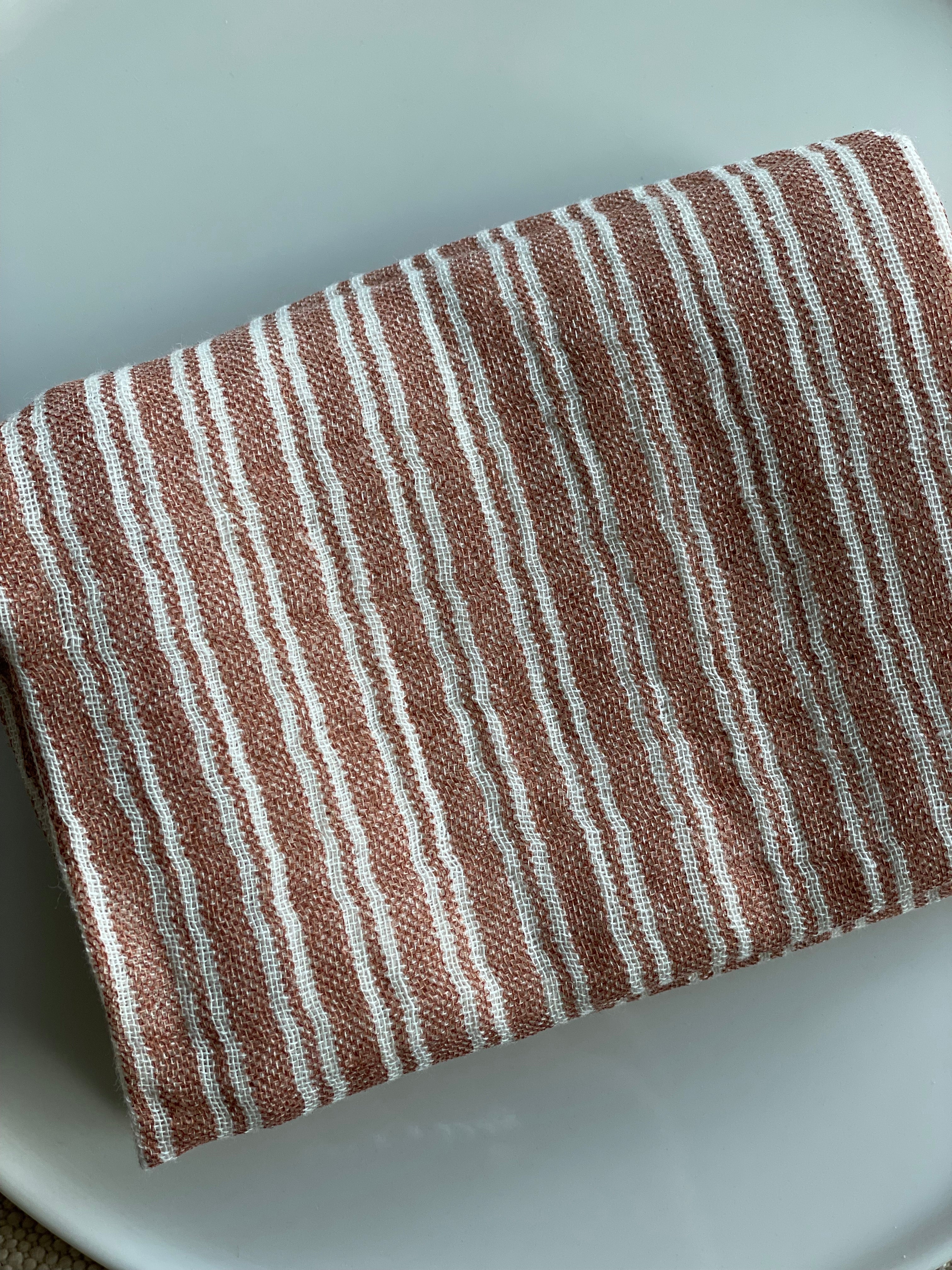 Serviette de table - lot de 6 - terracotta