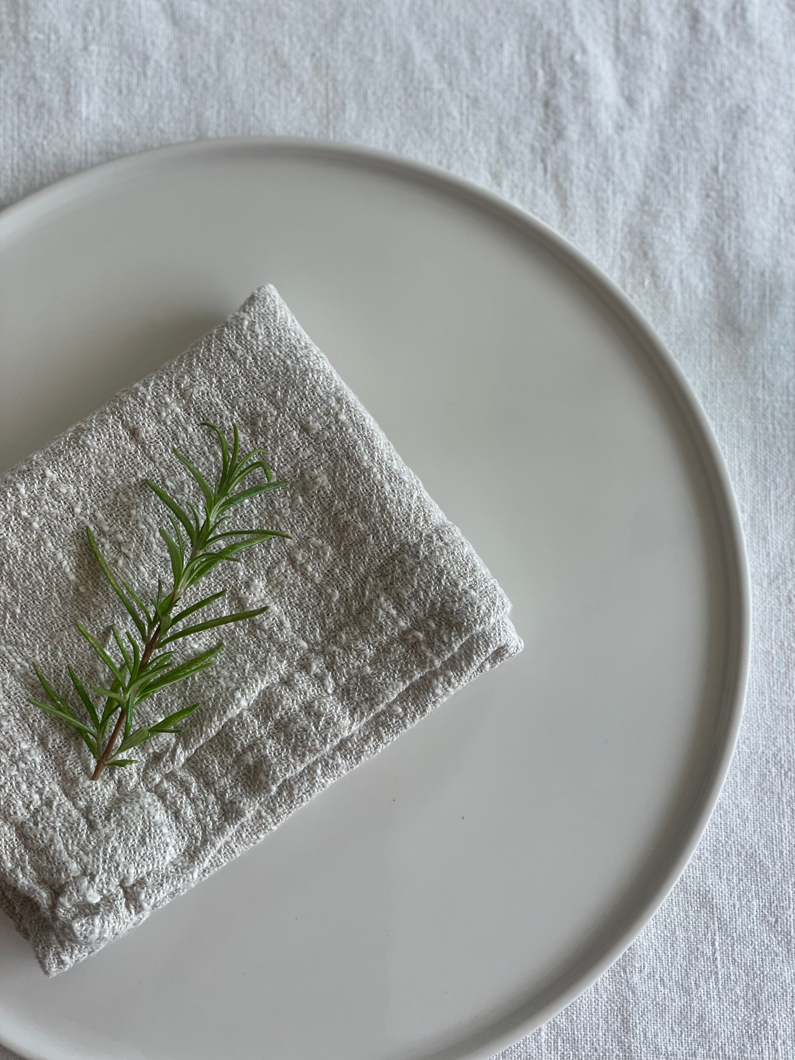 Laag bord Cena L - Vincent Van Duysen - Set van 4