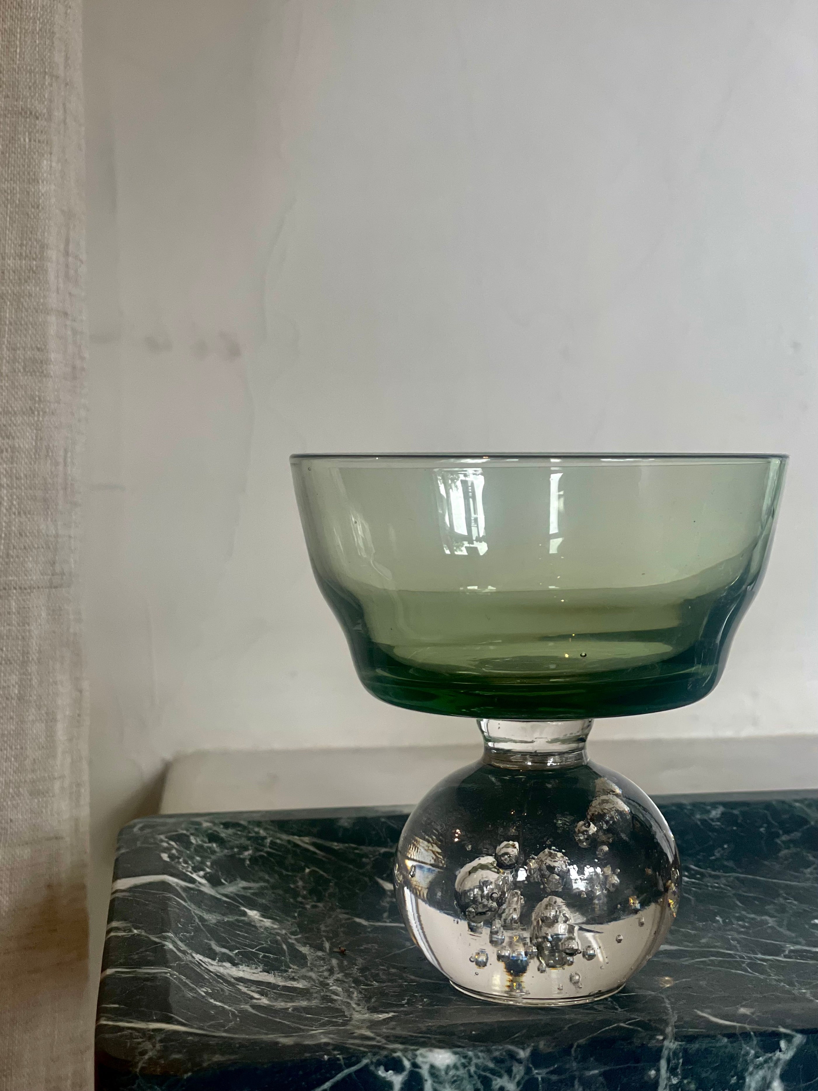 Lot de 6 verres à pied - Eternal Snow - Vert