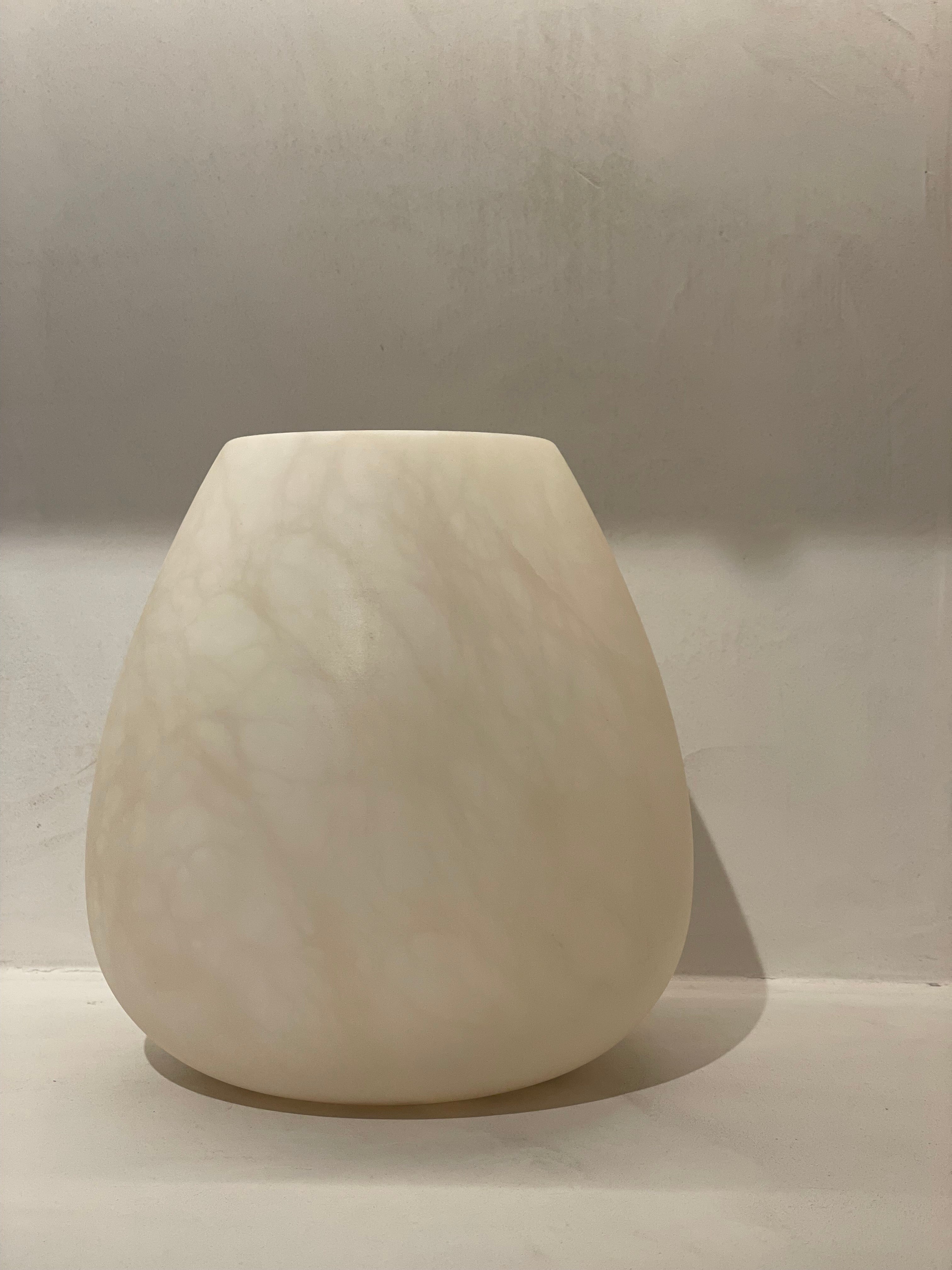 Kaarshouder albaster beige L