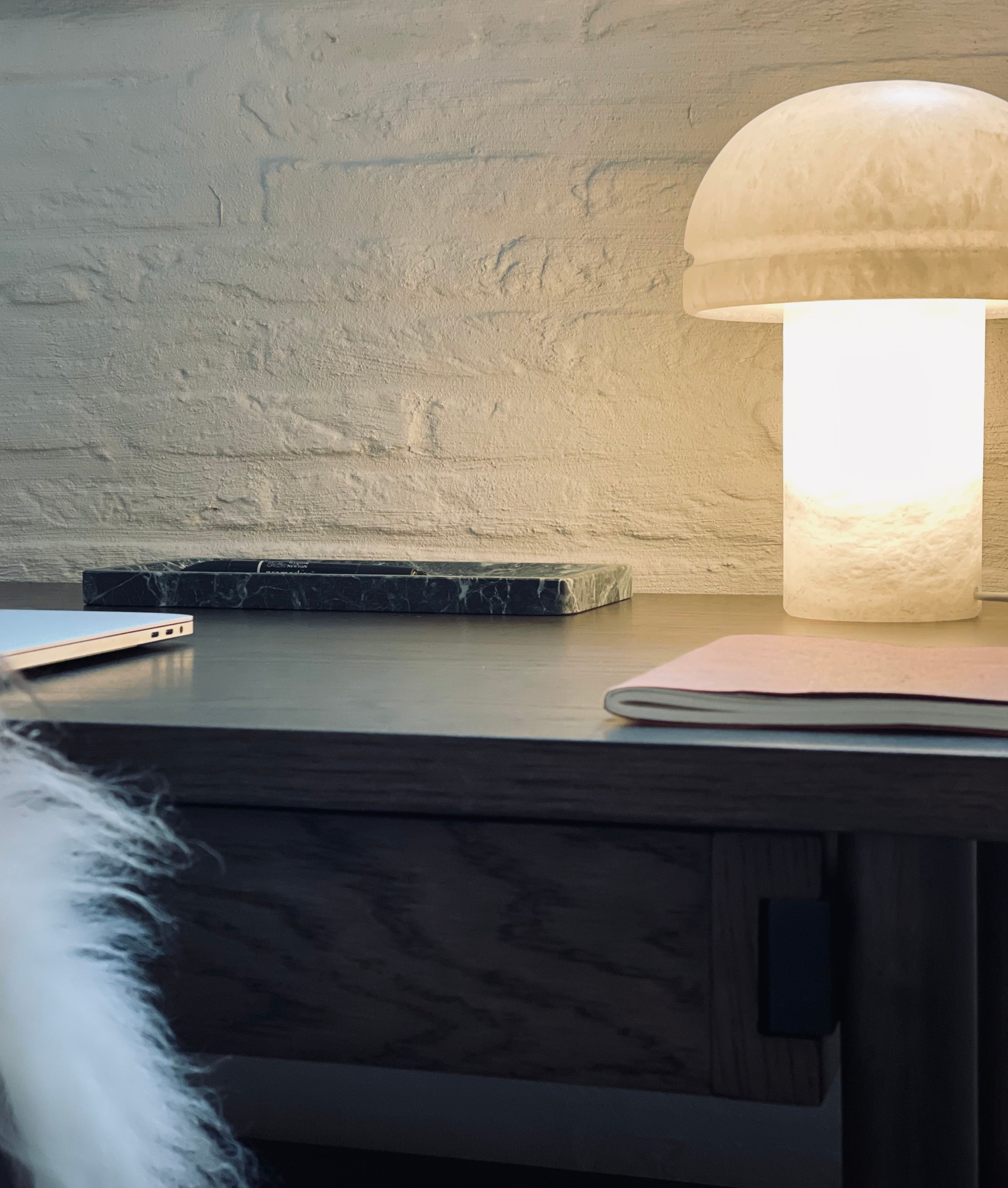 Lampe en albâtre S