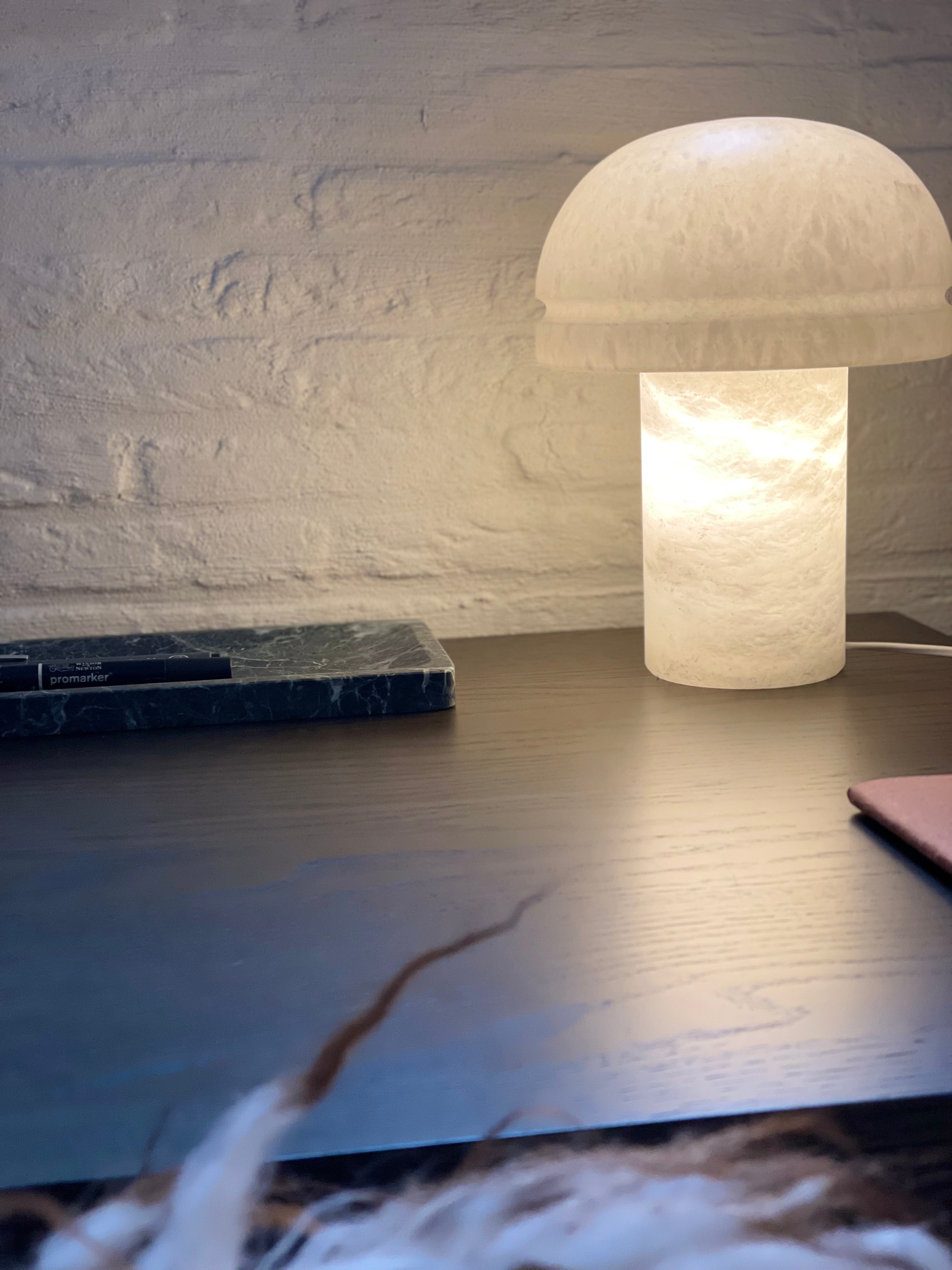 Lampe en albâtre S