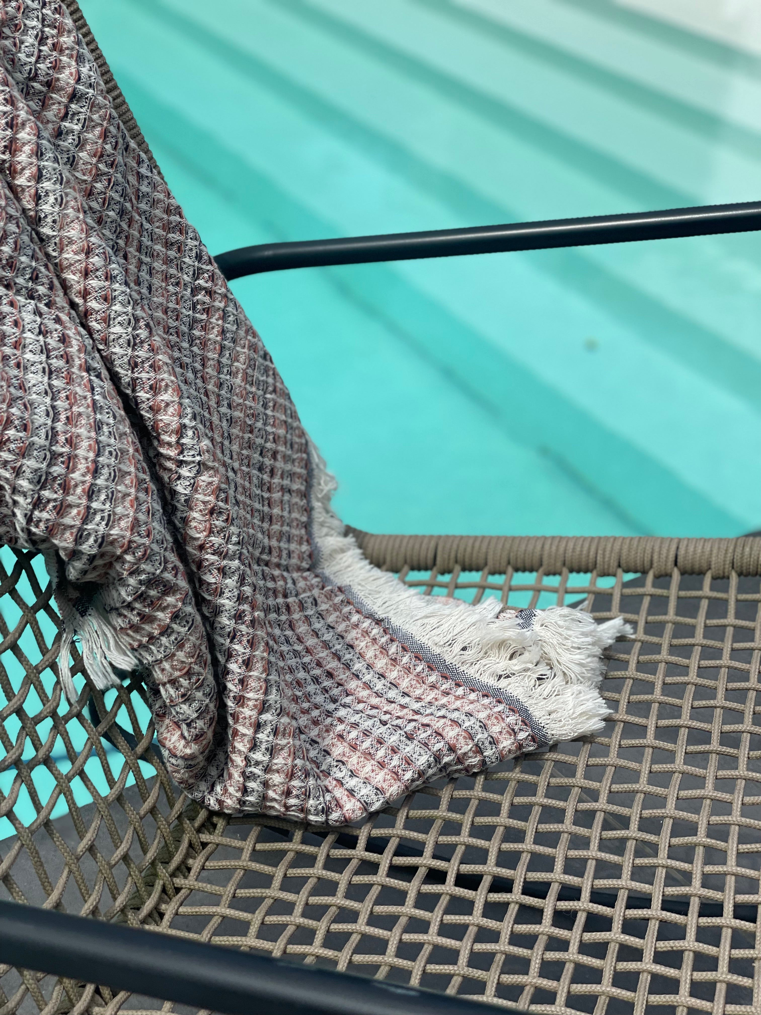 Towel Waffle black-brown