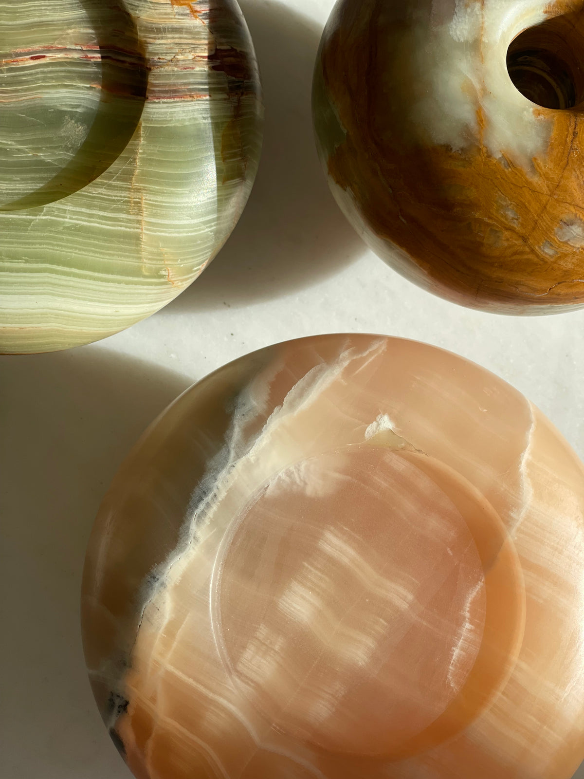 Candlestick donut onyx brown S