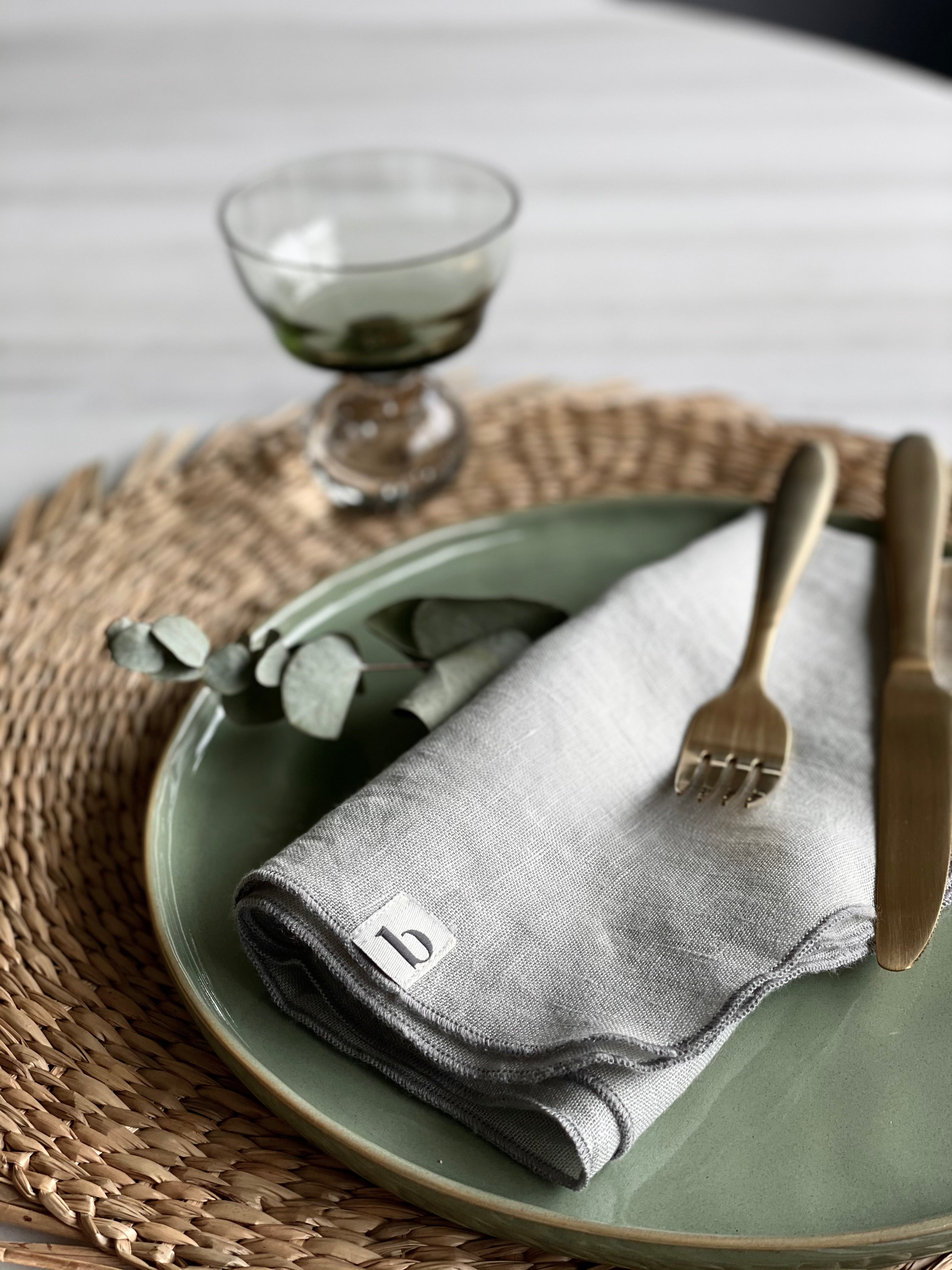 Placemats in zeegras - set van 4