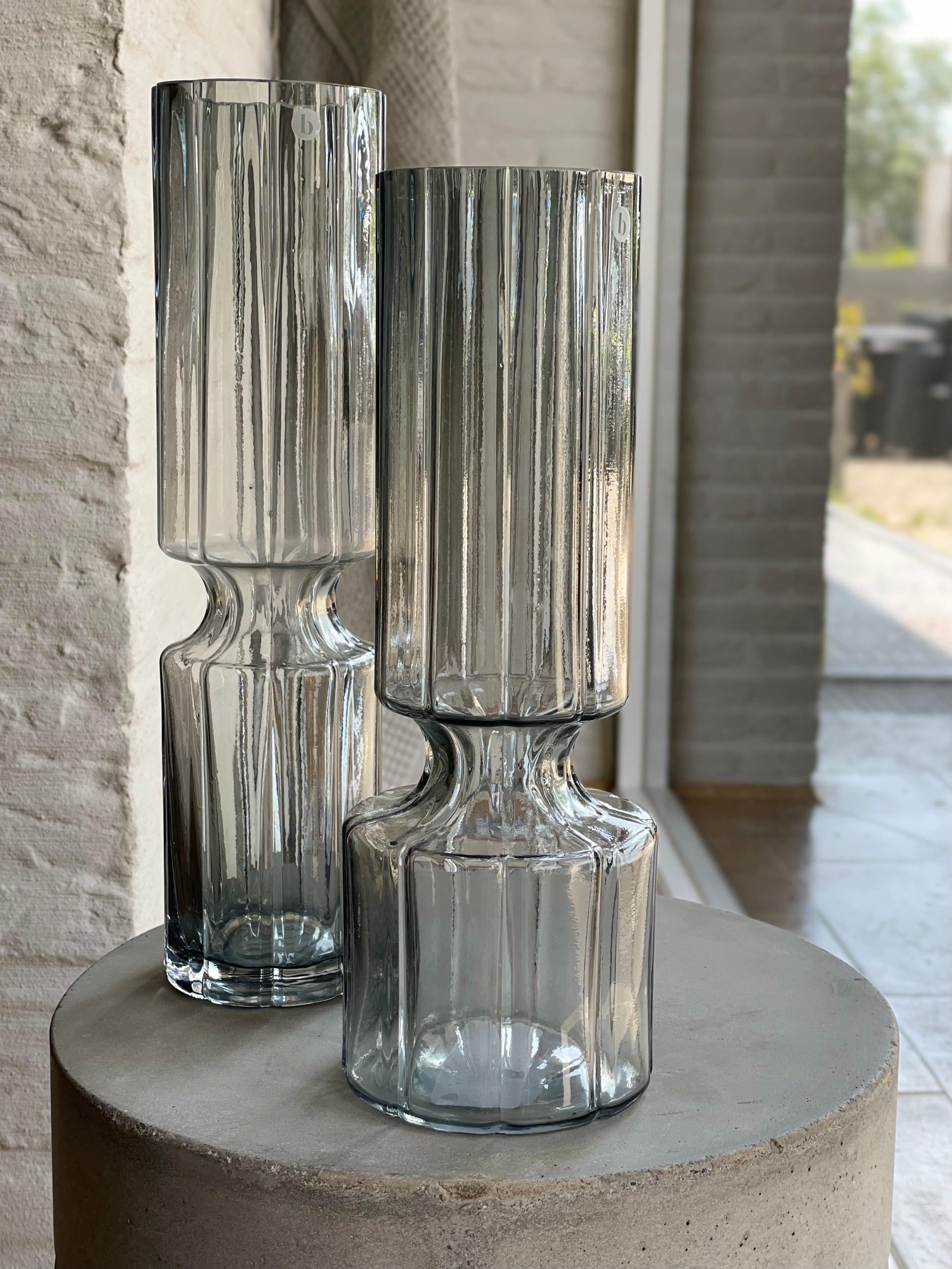 Vase Hyacinth - Gris - L