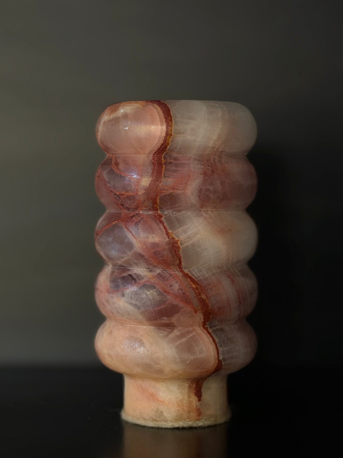 Onyx mini vase - Pink