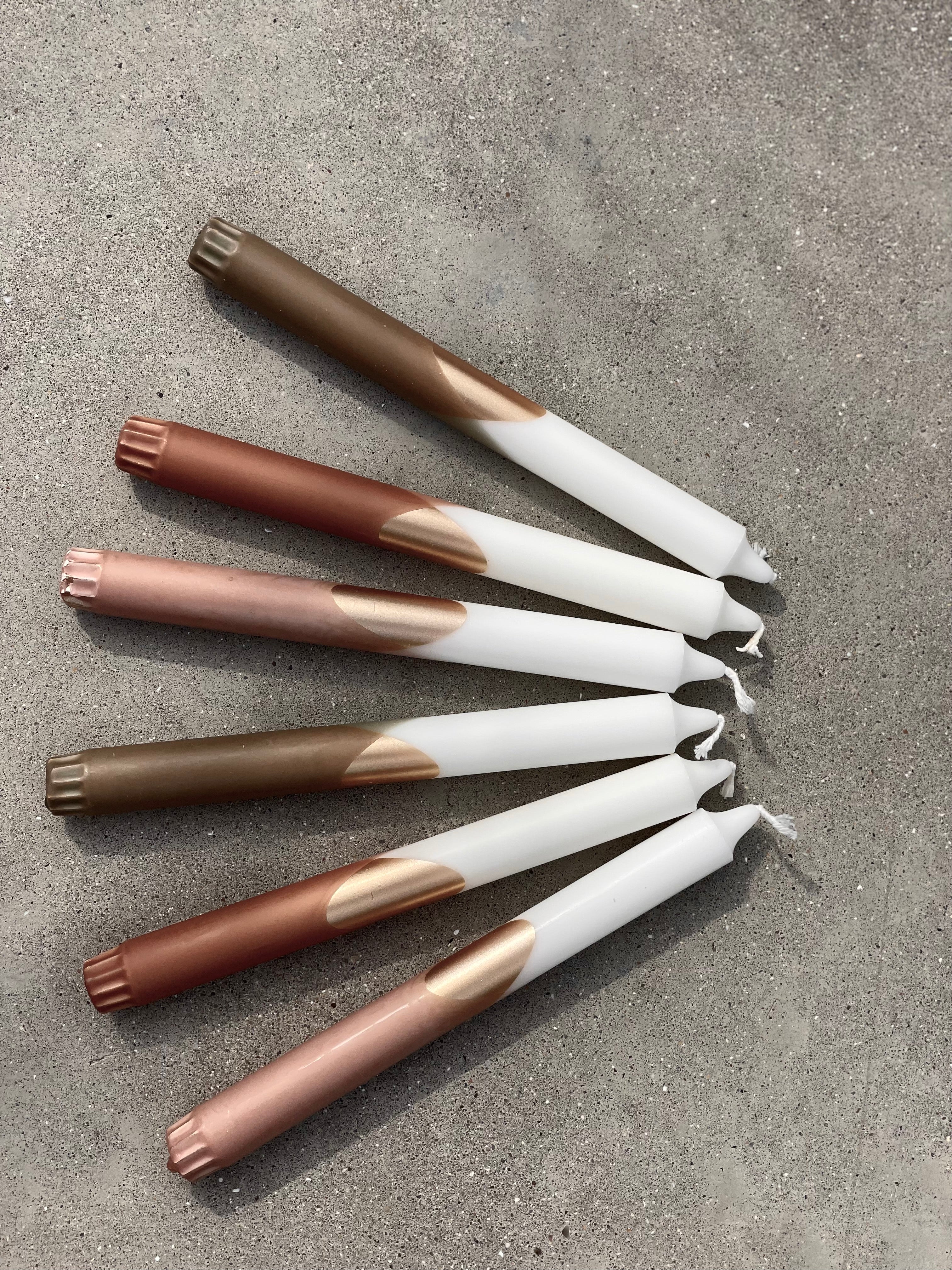 Dinner candle Cross - set of 4