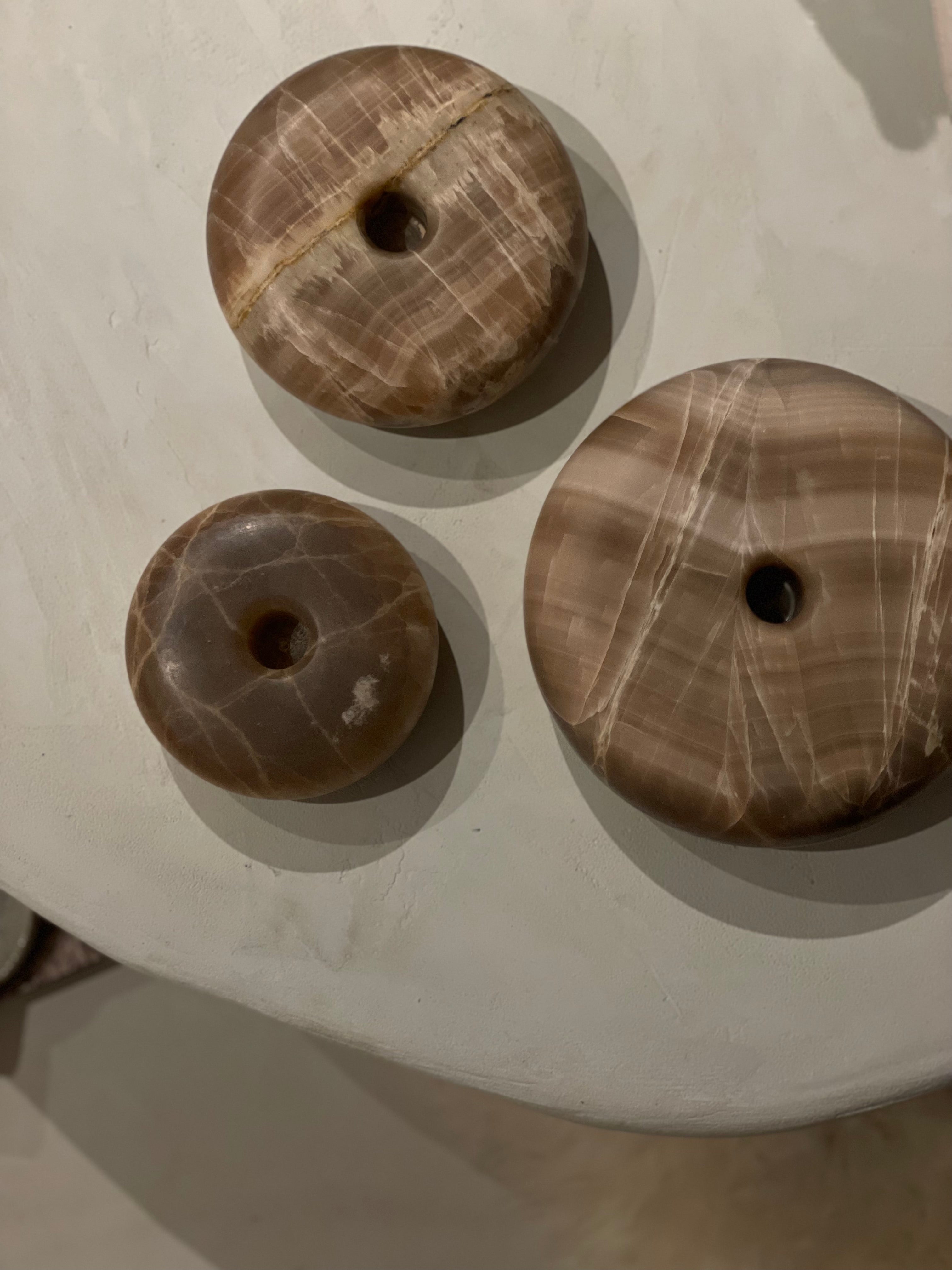 Candlestick donut onyx brown M