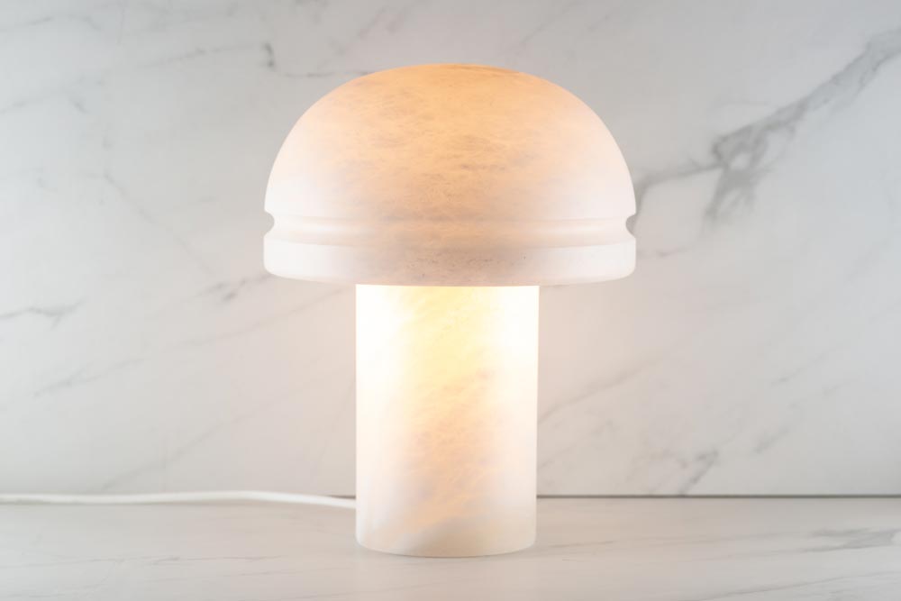 Lampe en albâtre S