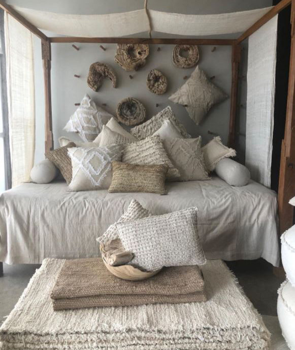 Coussin tissé