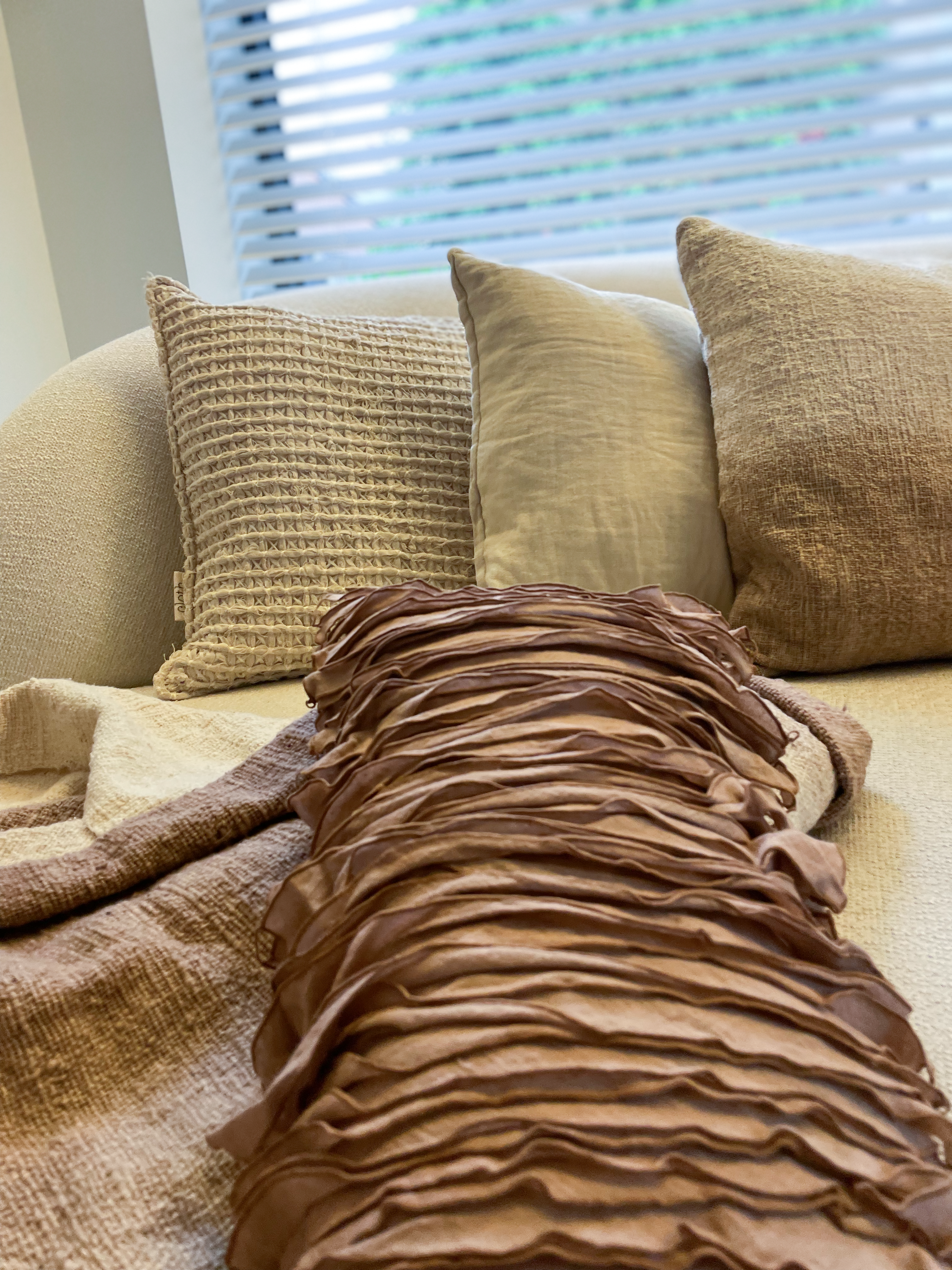 Coussin tissé