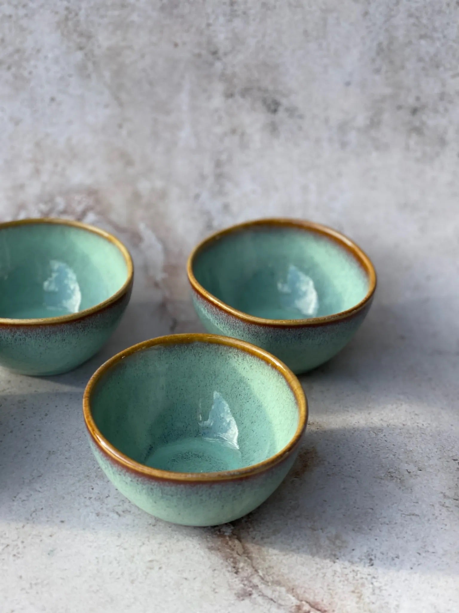 Mini bol turquoise