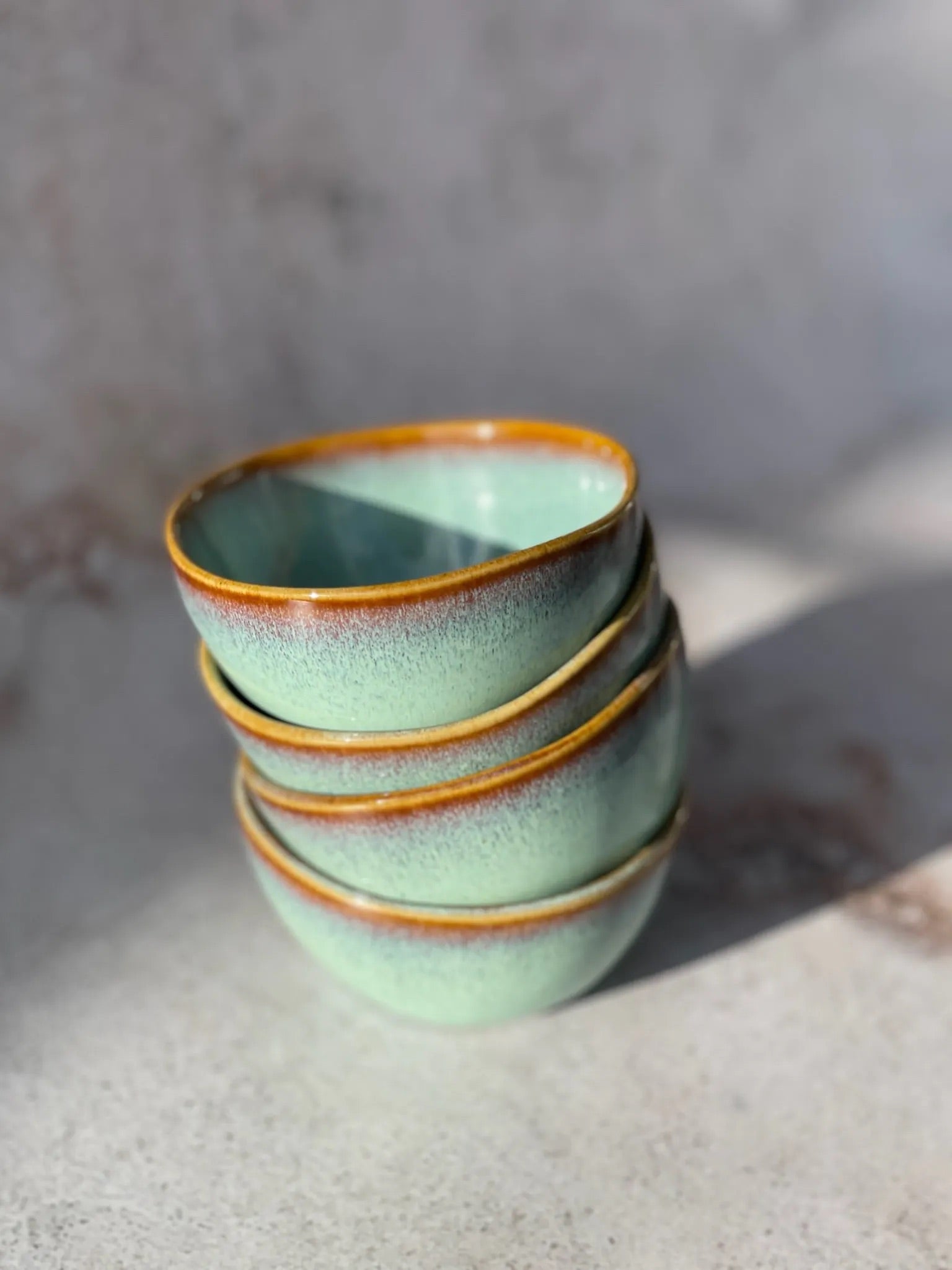 Mini bol turquoise