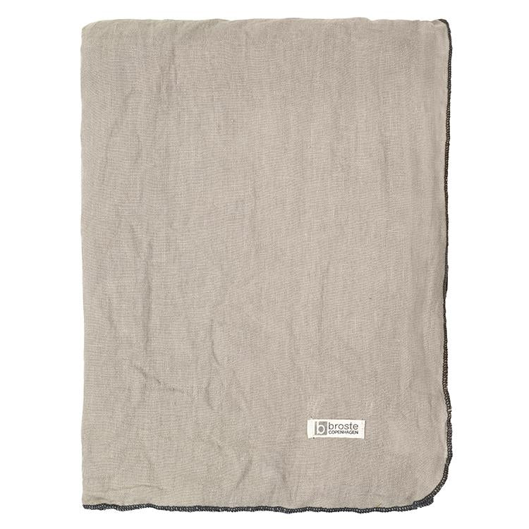 Nappe de table lin Gracie - 3 mètres - Simply Taupe