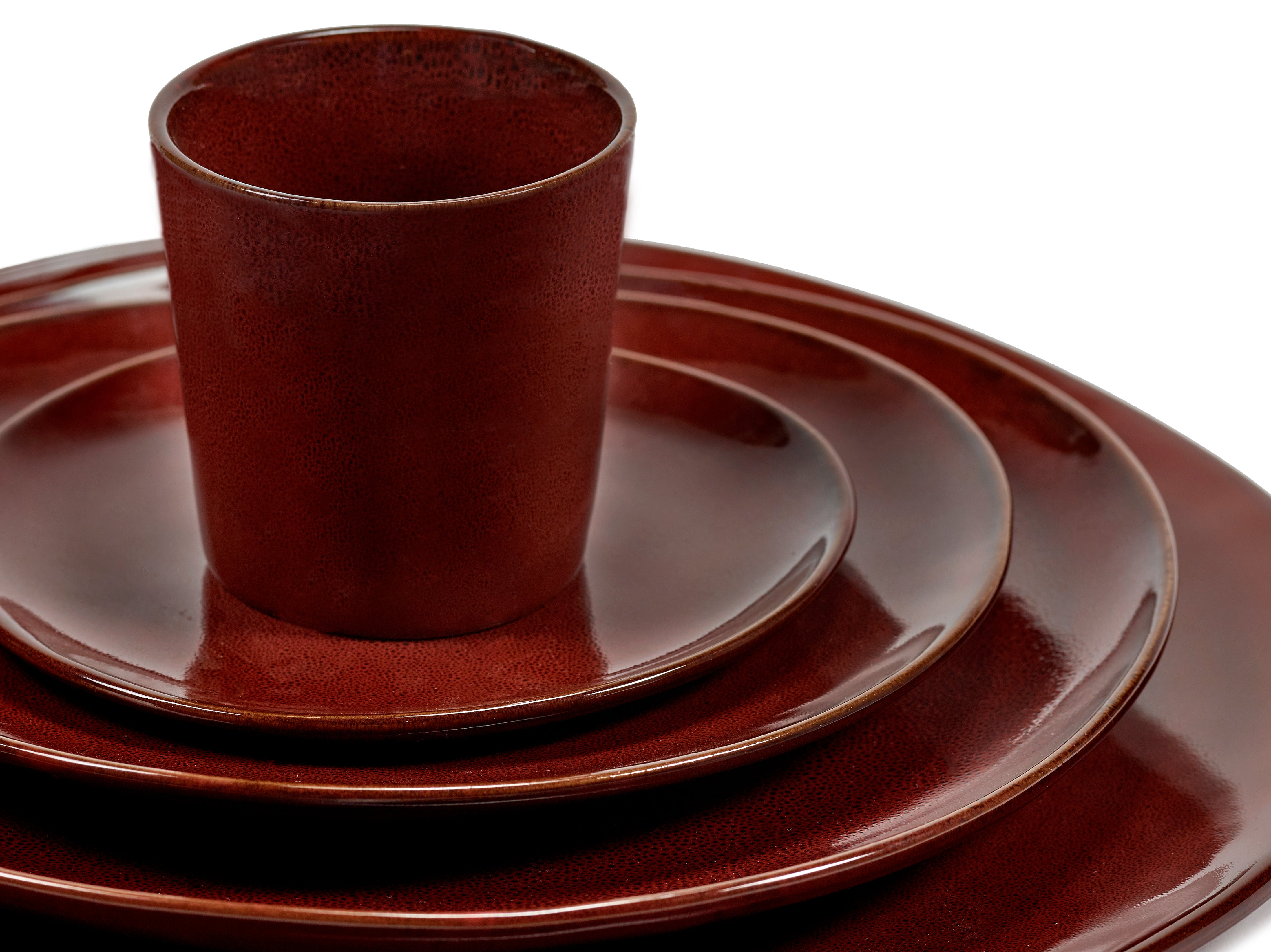 Bord L - La Mère by Marie Michielssen - Venetian red