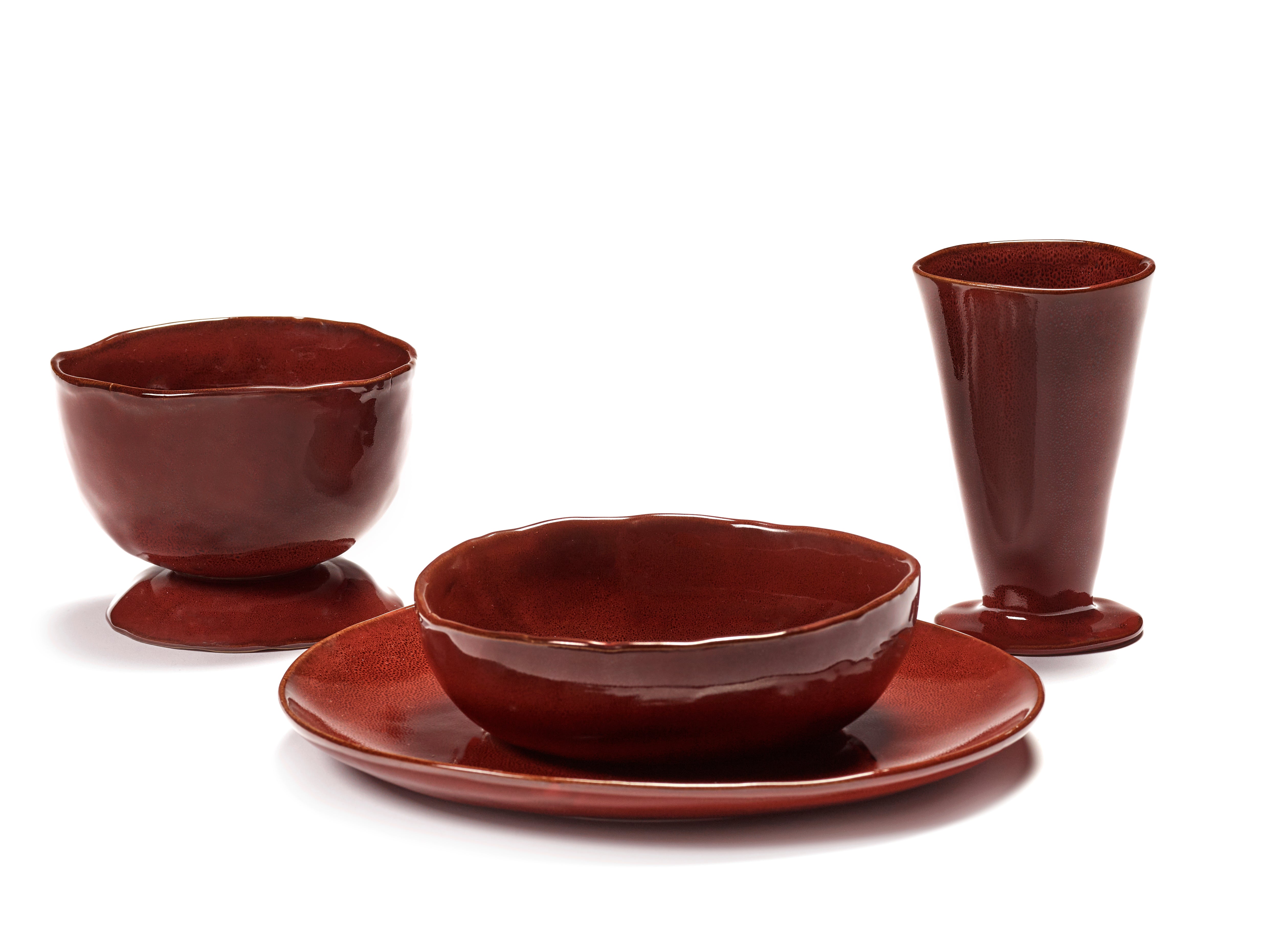 Bord L - La Mère by Marie Michielssen - Venetian red