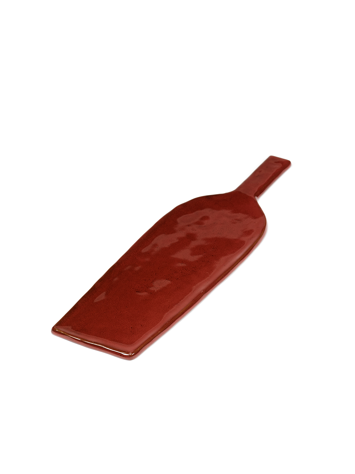 Serveerschaal - La Mère by Marie Michielssen - Venetian red