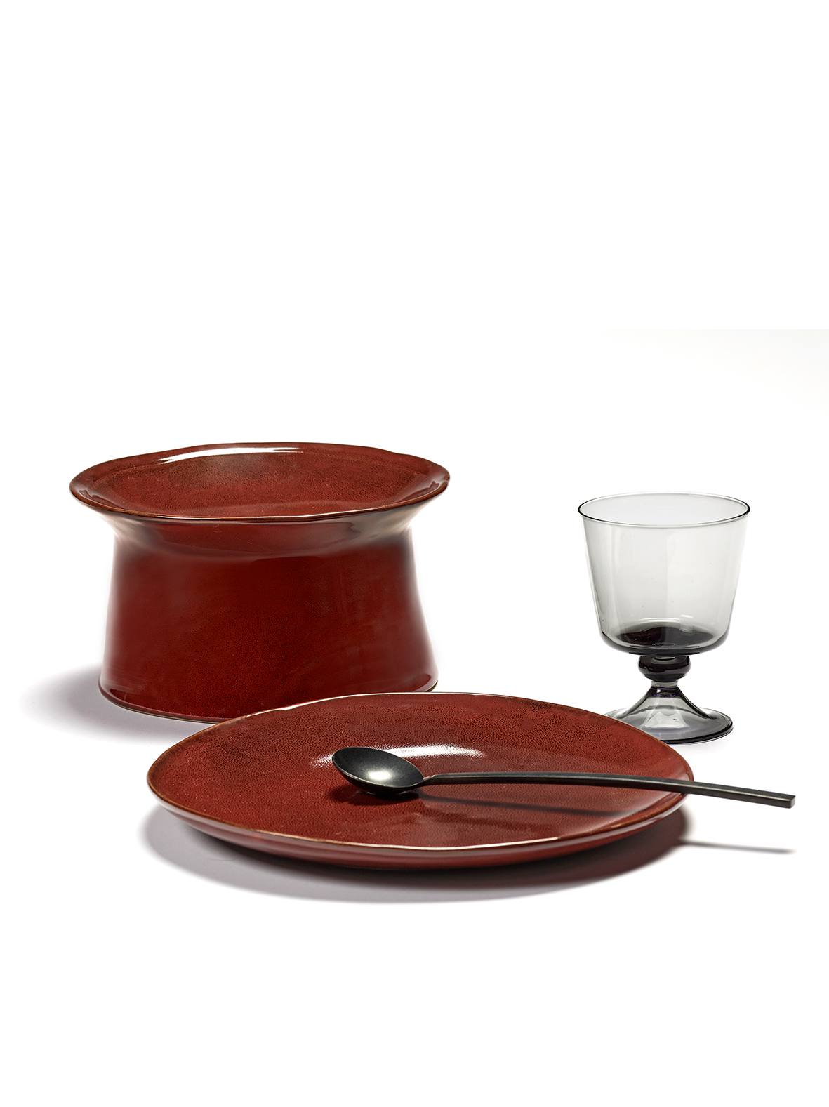 Bord S - La Mère by Marie Michielssen - Venetian red