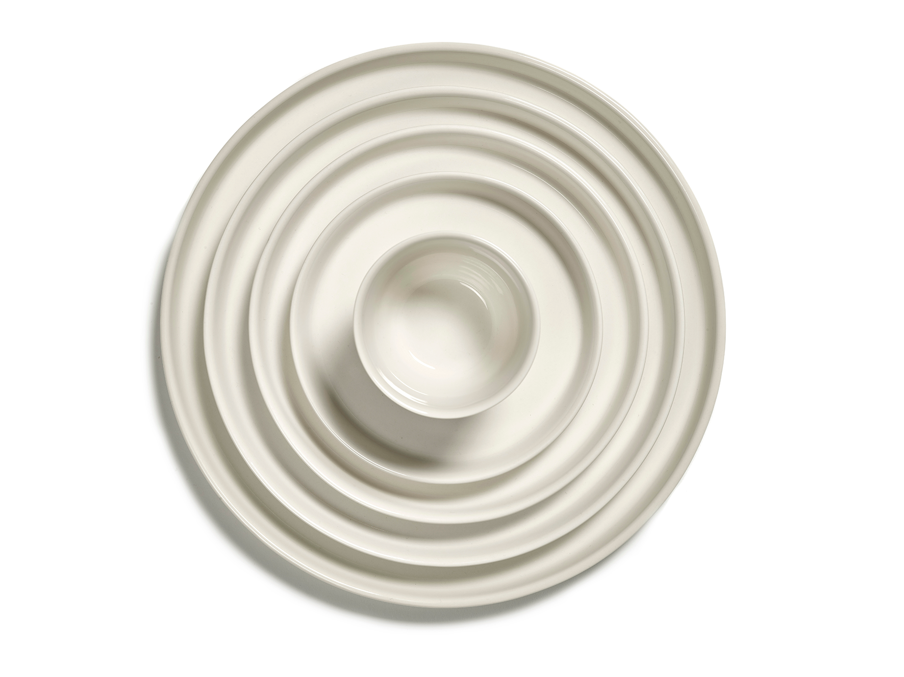 Laag bord Cena L - Vincent Van Duysen - Set van 4