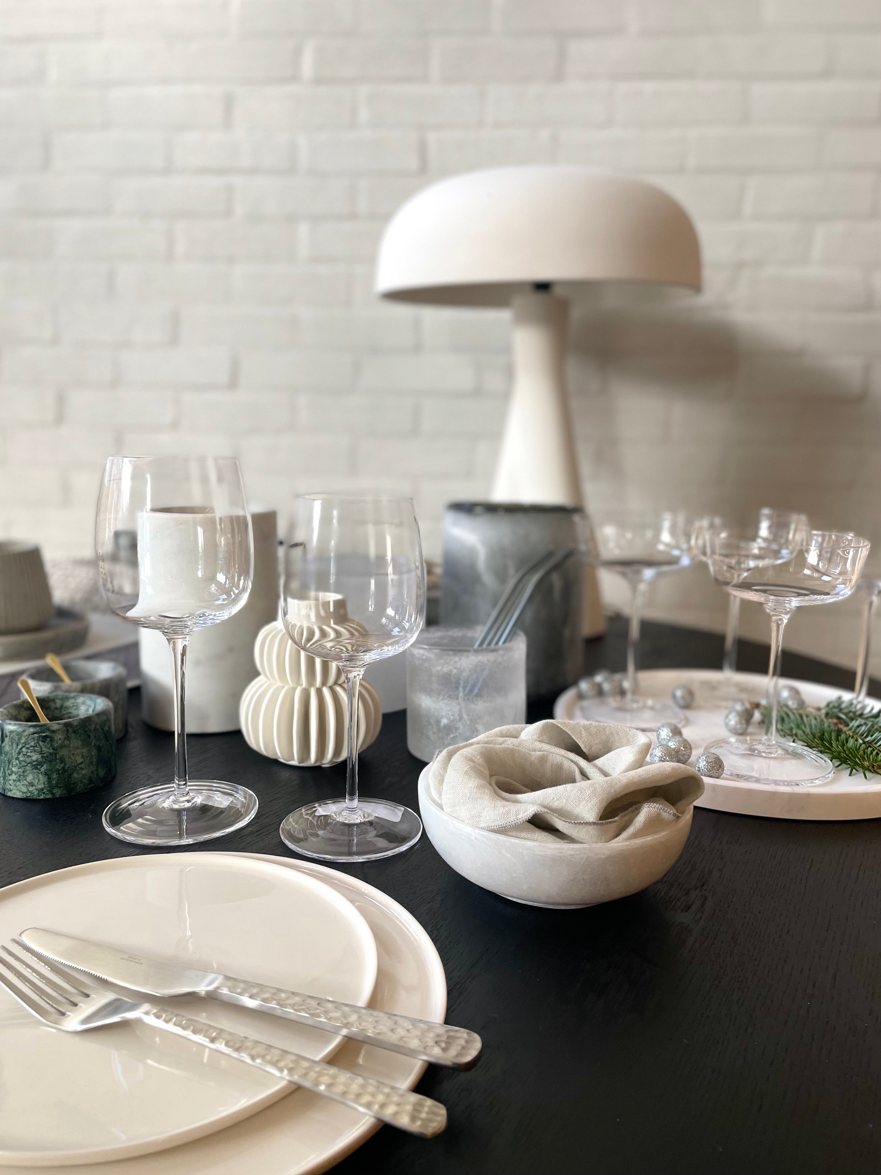 Laag bord Cena L - Vincent Van Duysen - Set van 4