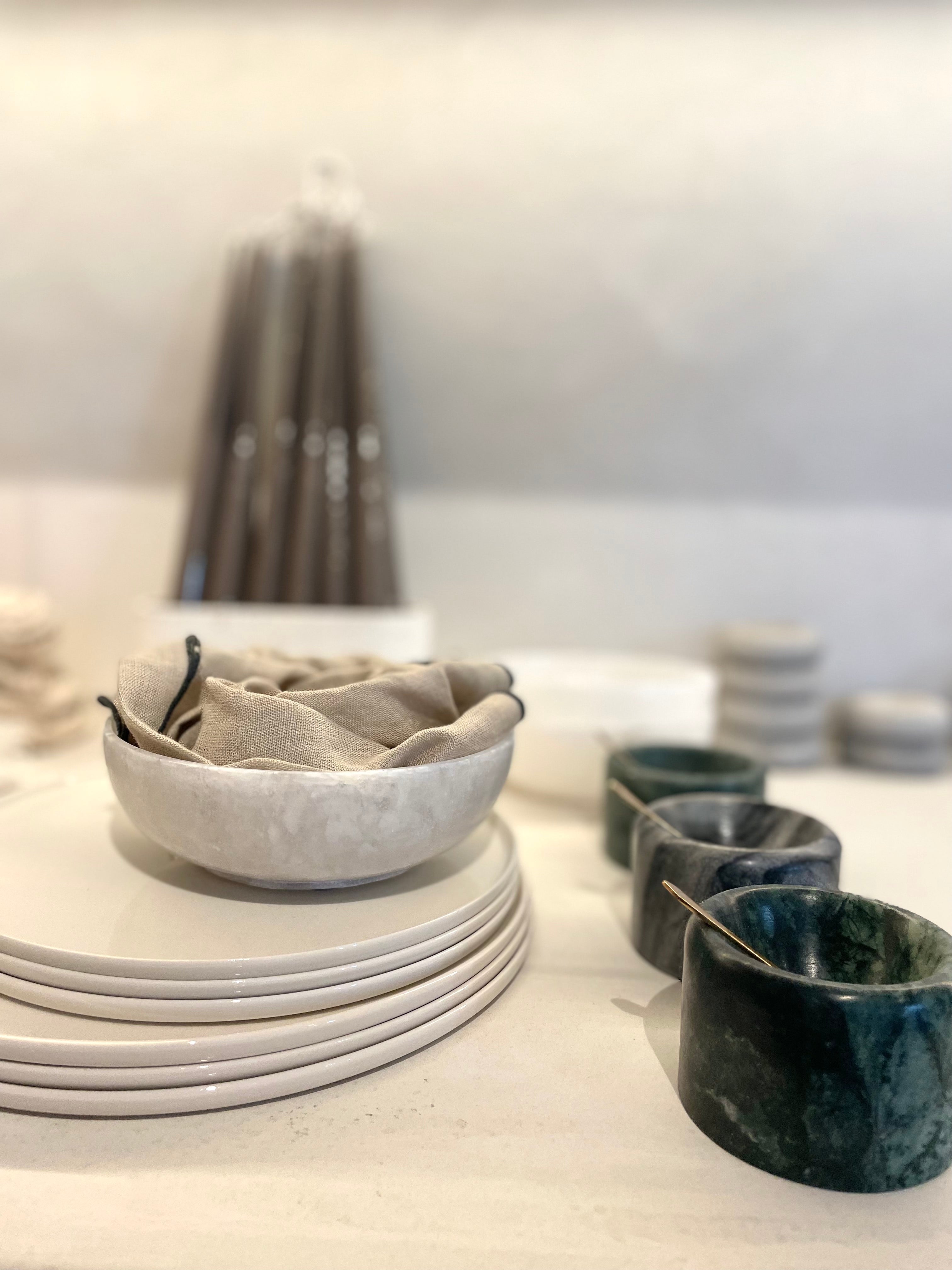 Laag bord Cena L - Vincent Van Duysen - Set van 4