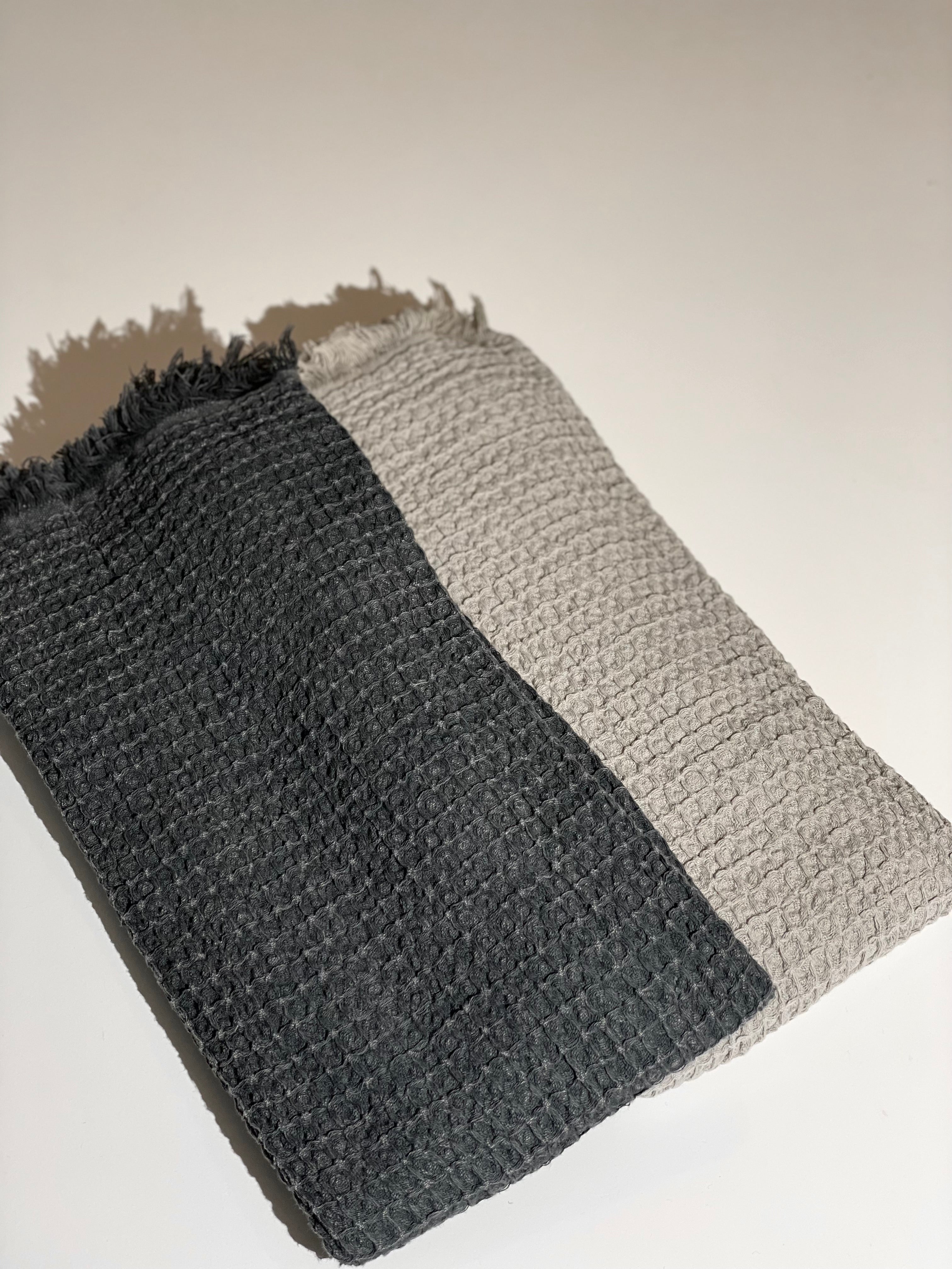 Hammam handdoek - Stone waffle