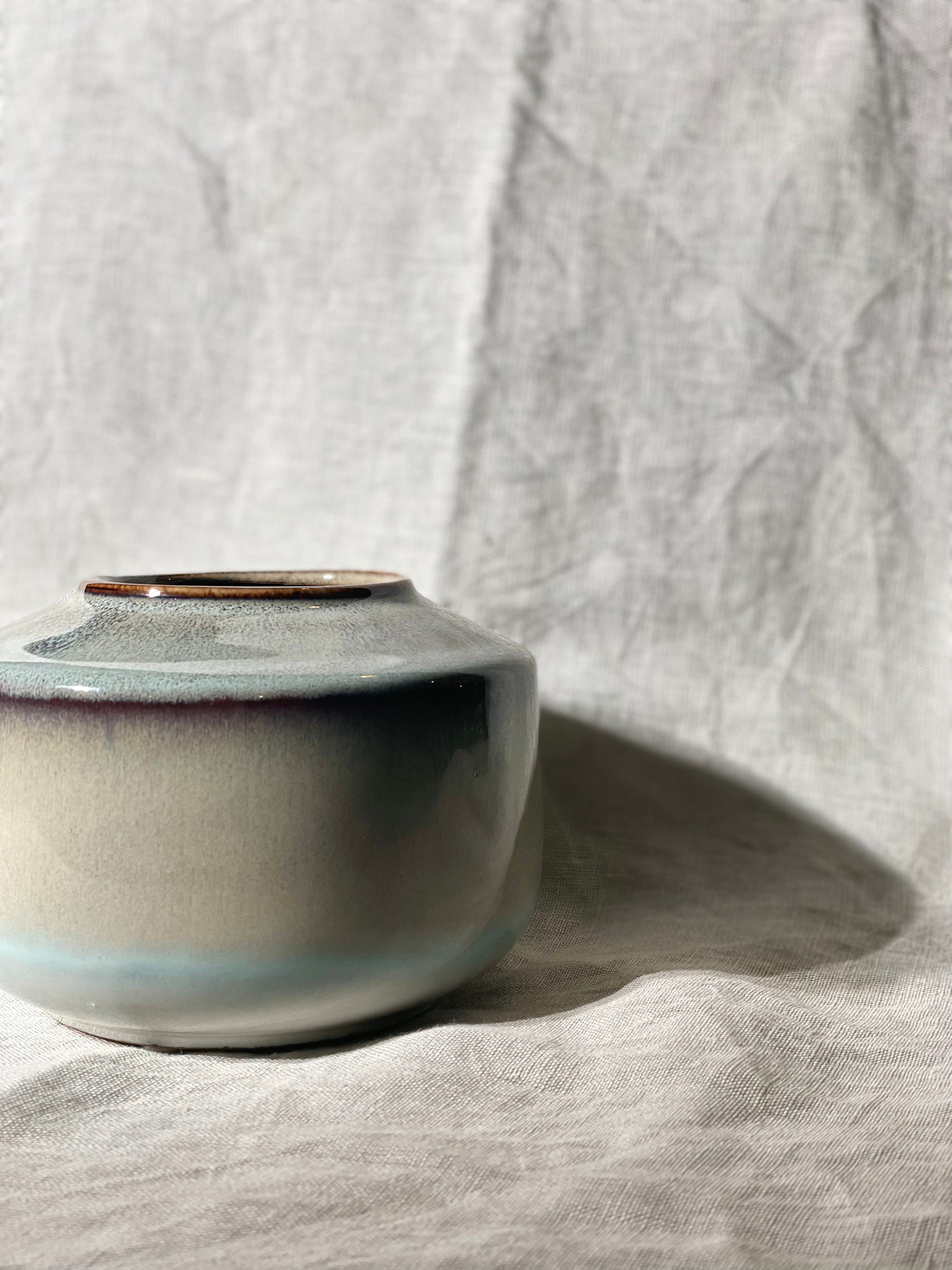 Opbergpotje blauw