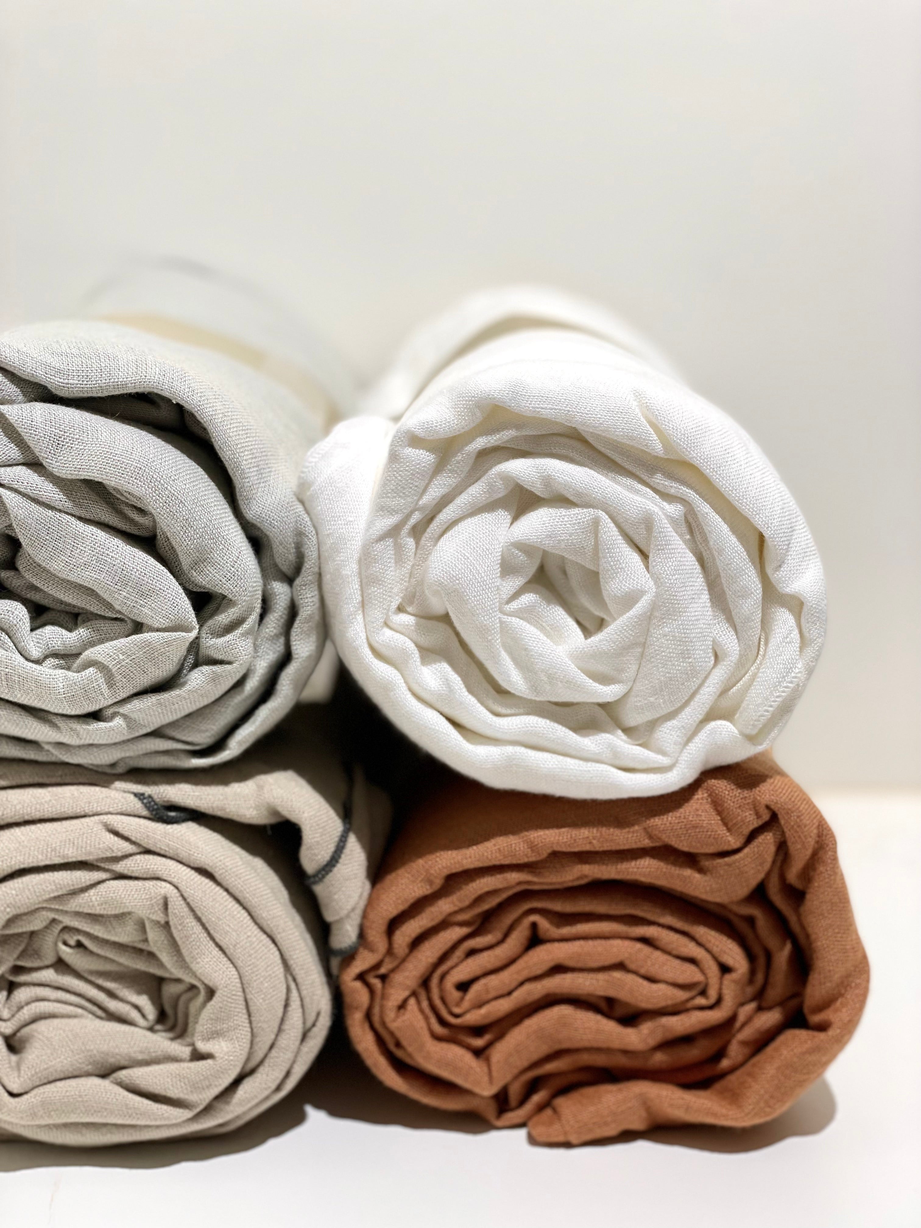 Nappe de table en lin Gracie - 3 mètres - Indian Tan