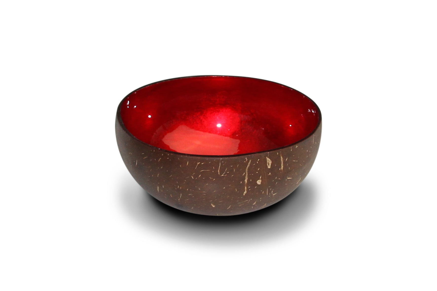 Kokoskommetje - Red Metallic Leaf
