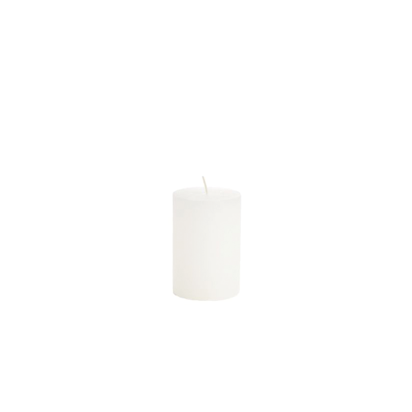 Bougie Rustique Blanc