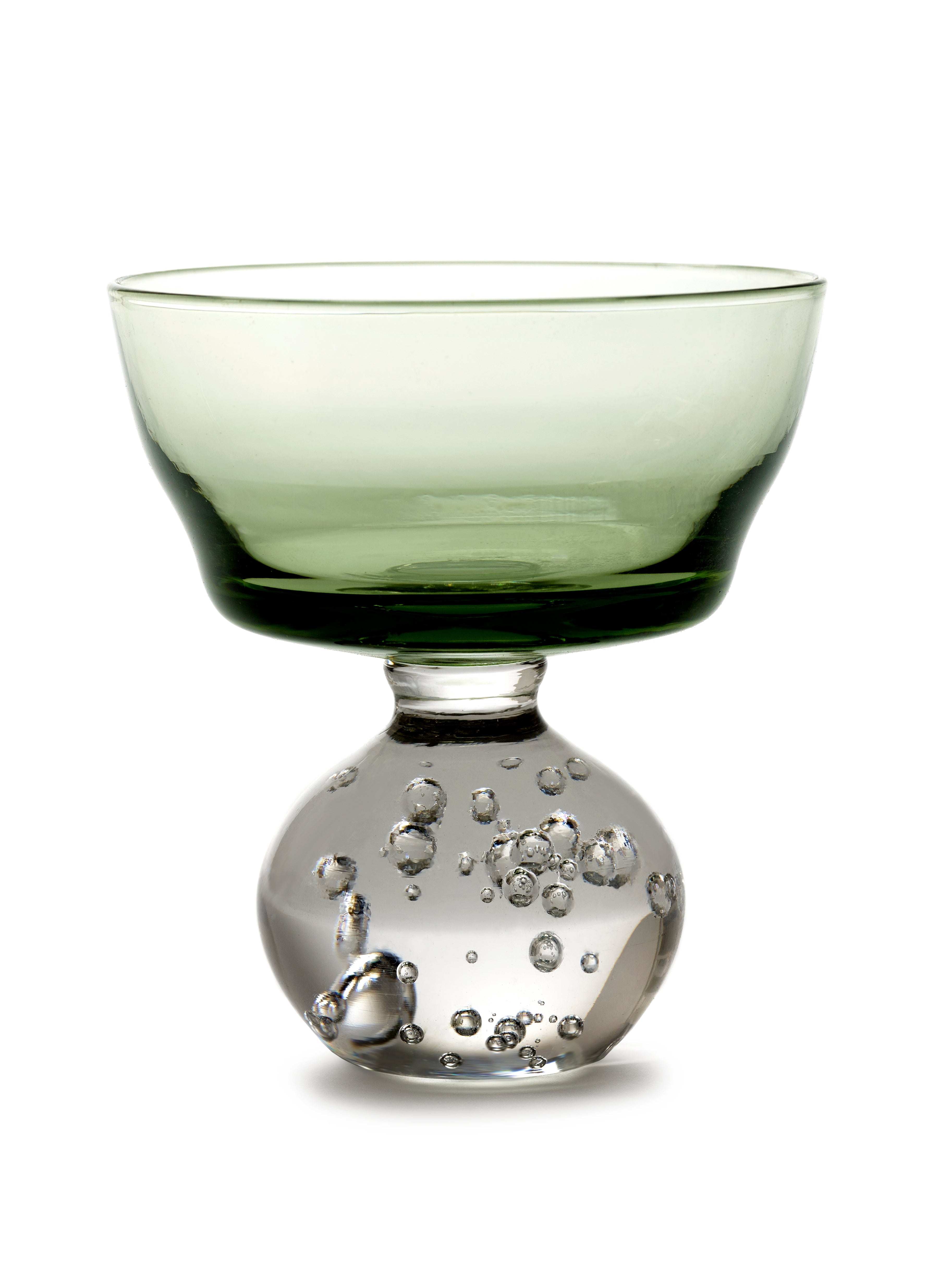 Lot de 6 verres à pied - Eternal Snow - Vert