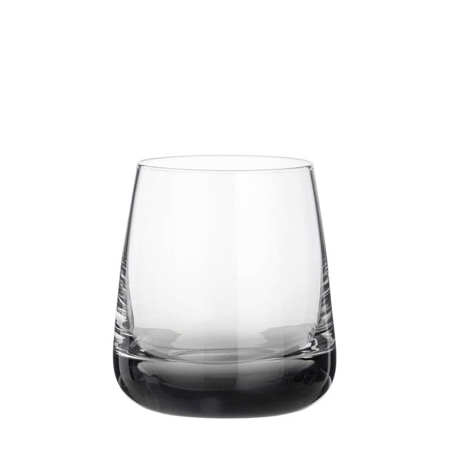 Glasses black - set of 4