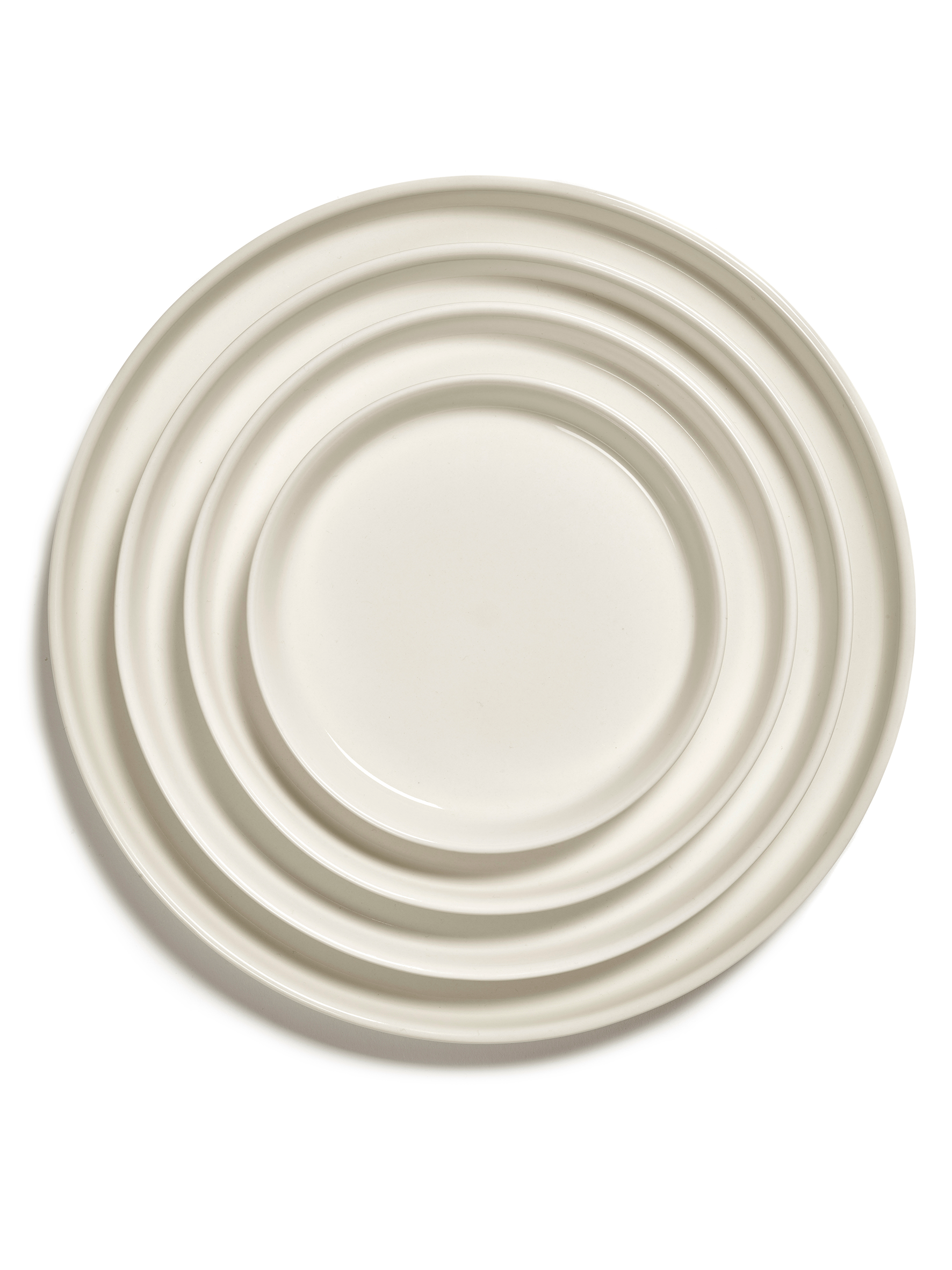 Laag bord Cena L - Vincent Van Duysen - Set van 4