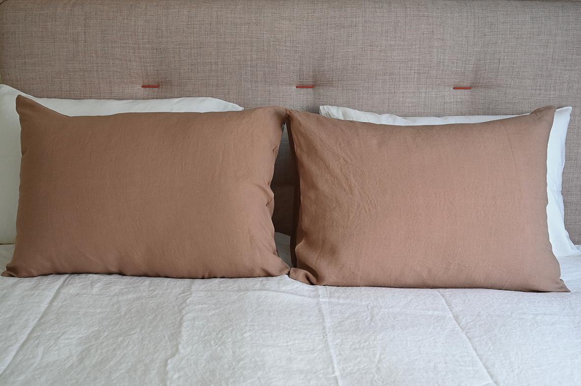 Housse de couette en lin - Blanc